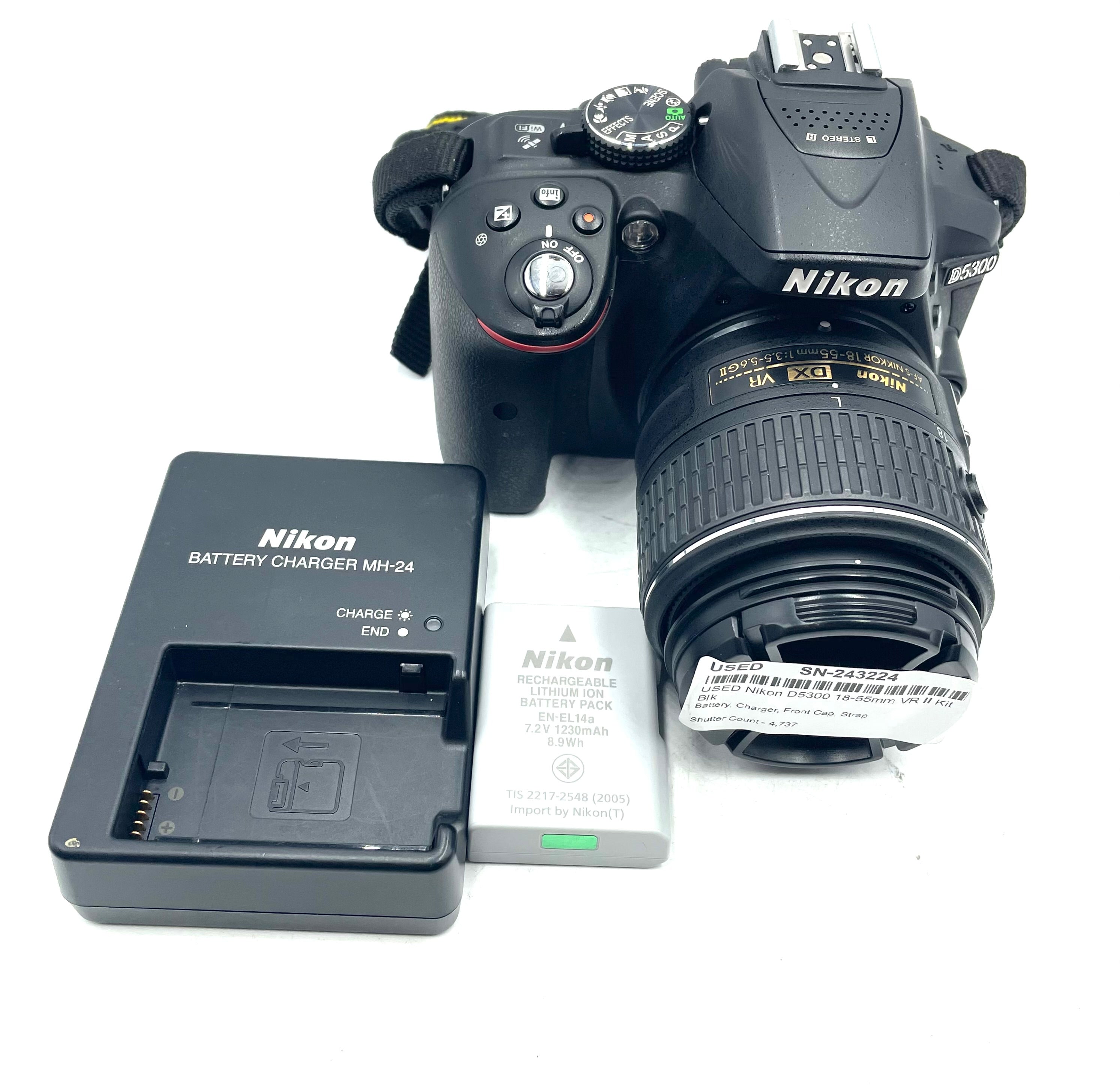 USED Nikon D5300 18-55mm VR II Kit Blk 