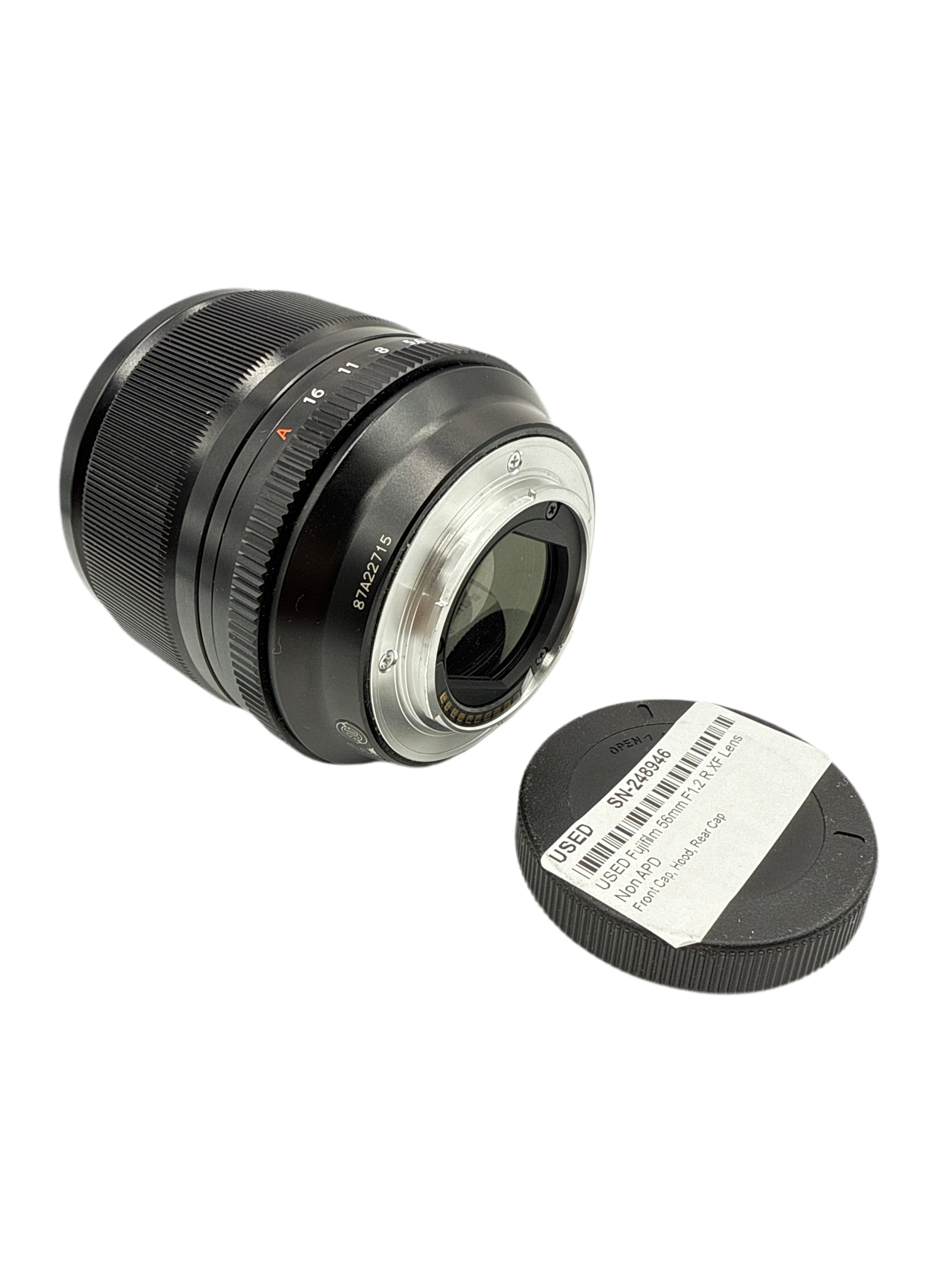 USED Fujifilm 56mm F1.2 R XF Lens Non APD