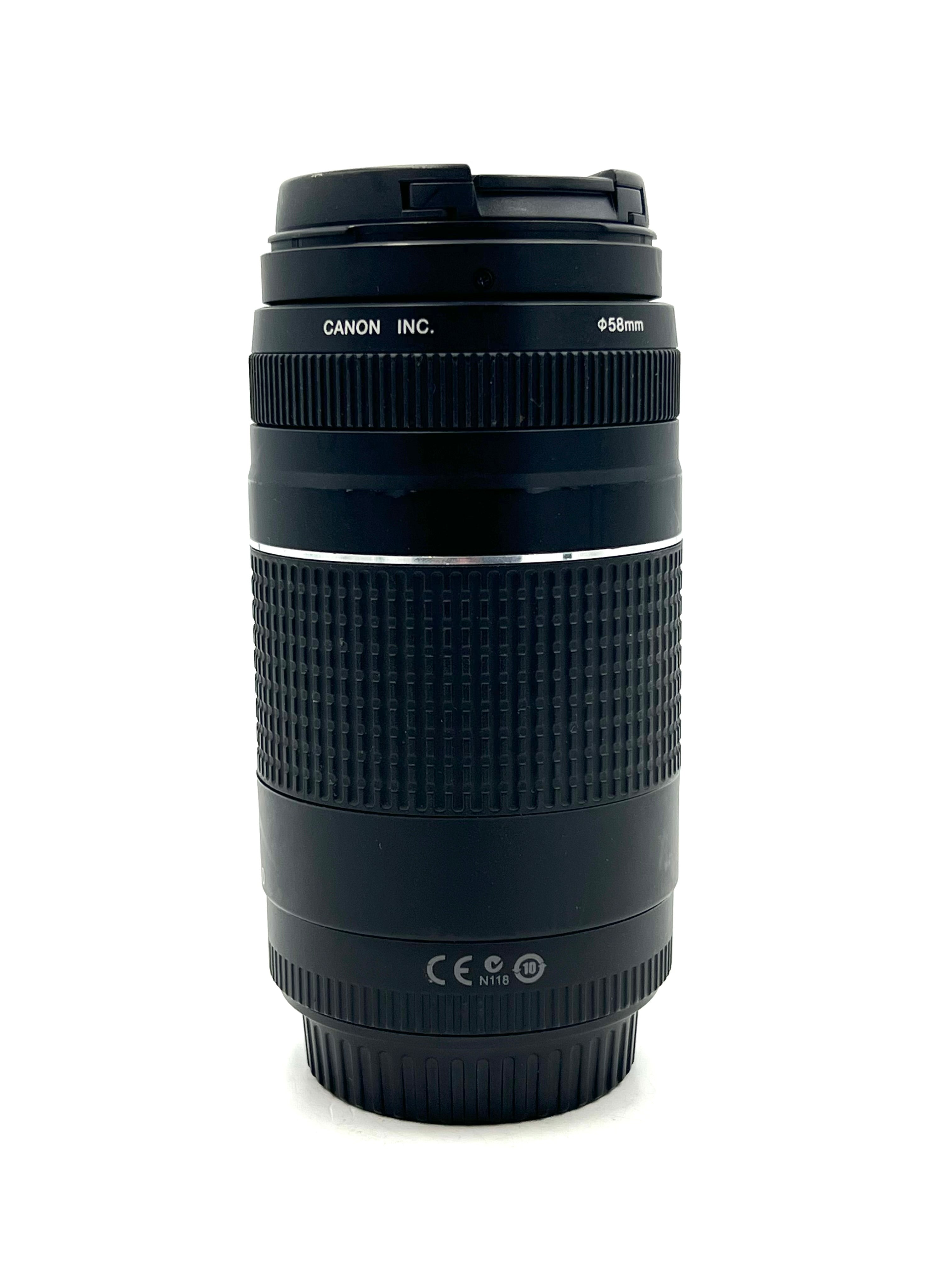 USED Canon 75-300mm F4-5.6 III EF Lens (Non-USM)