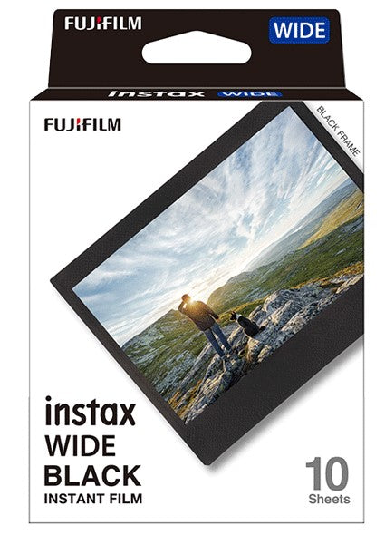 FUJIFILM INSTAX WIDE Black Instant Film (10 Exposures)