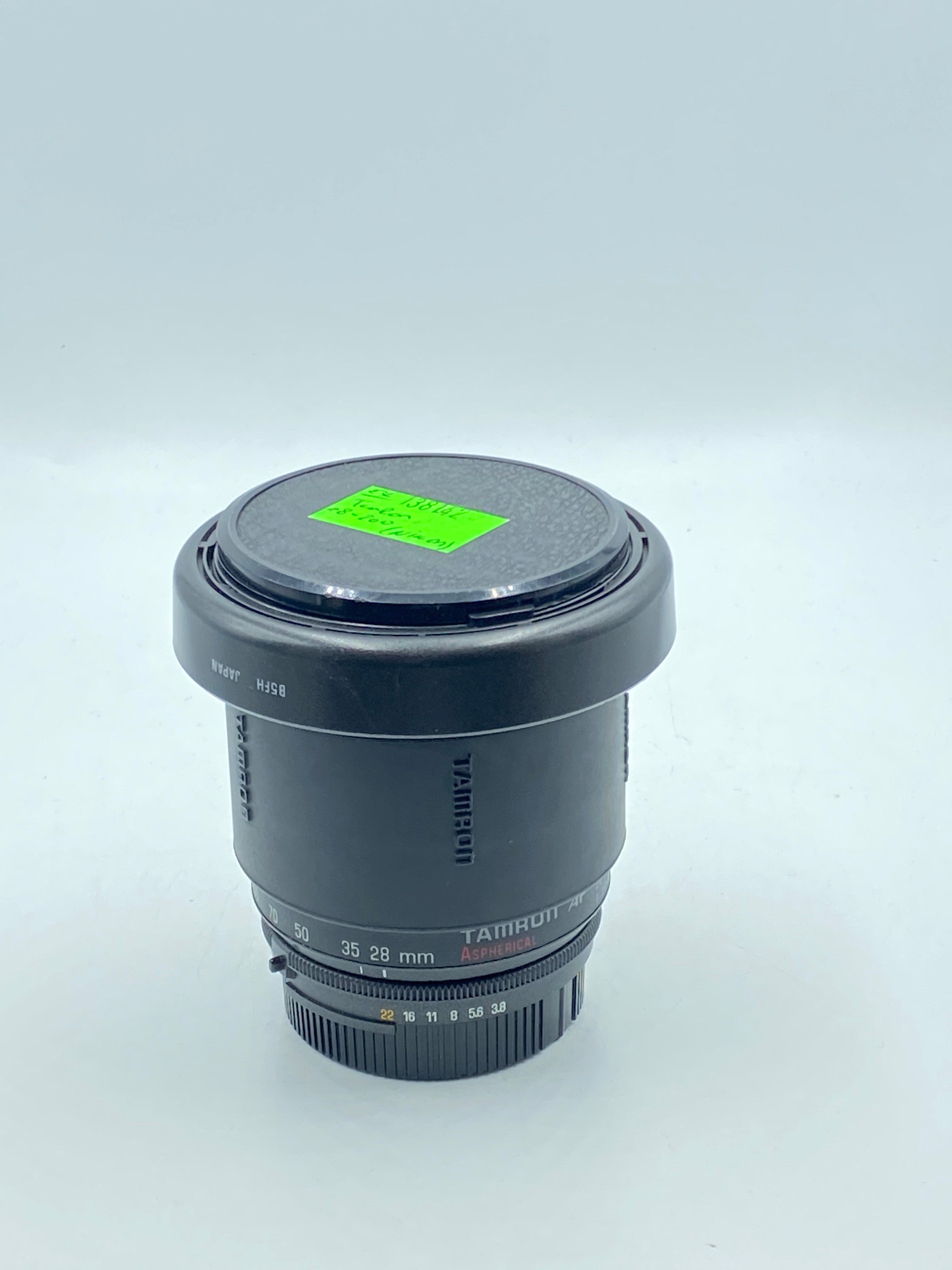 Used Tamron 28-200 F3.5-5.6 Non VC Lens W/ Lens hood