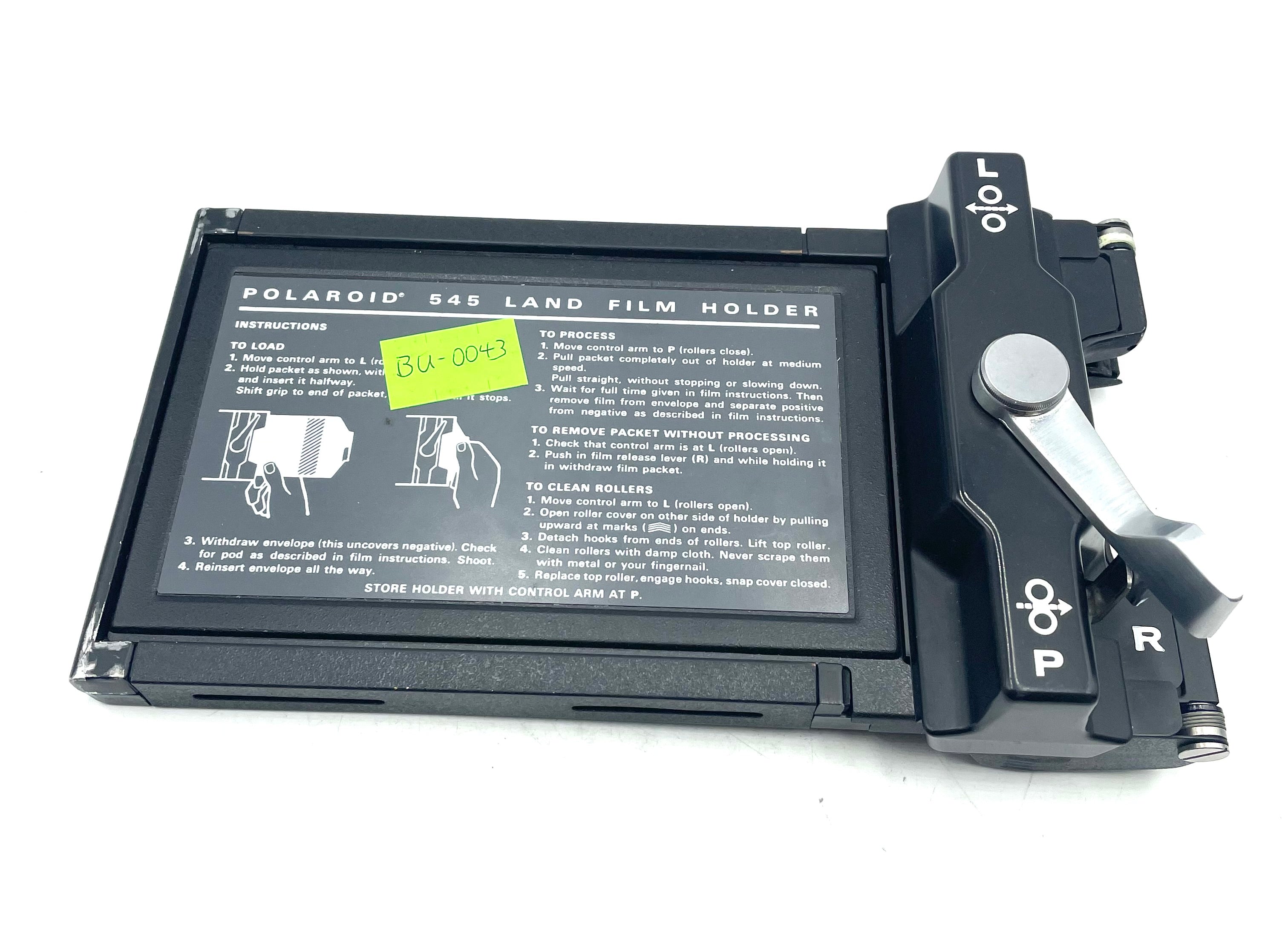 Polaroid 545 Land Film Holder (0043)