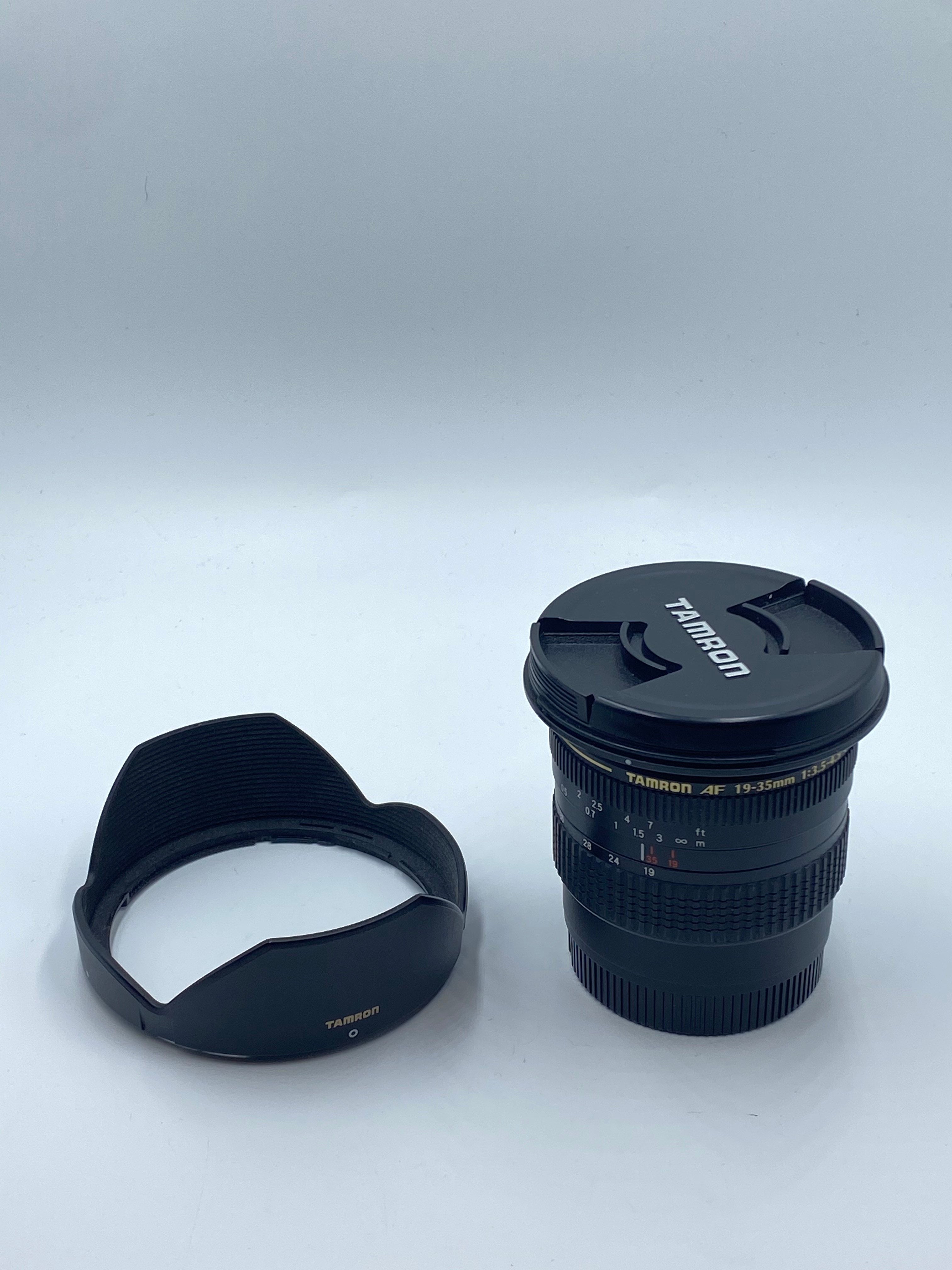 Used Tamron 19-35mm F/3.5-4.5 Lens (Maxxum/Sony-A Mount)