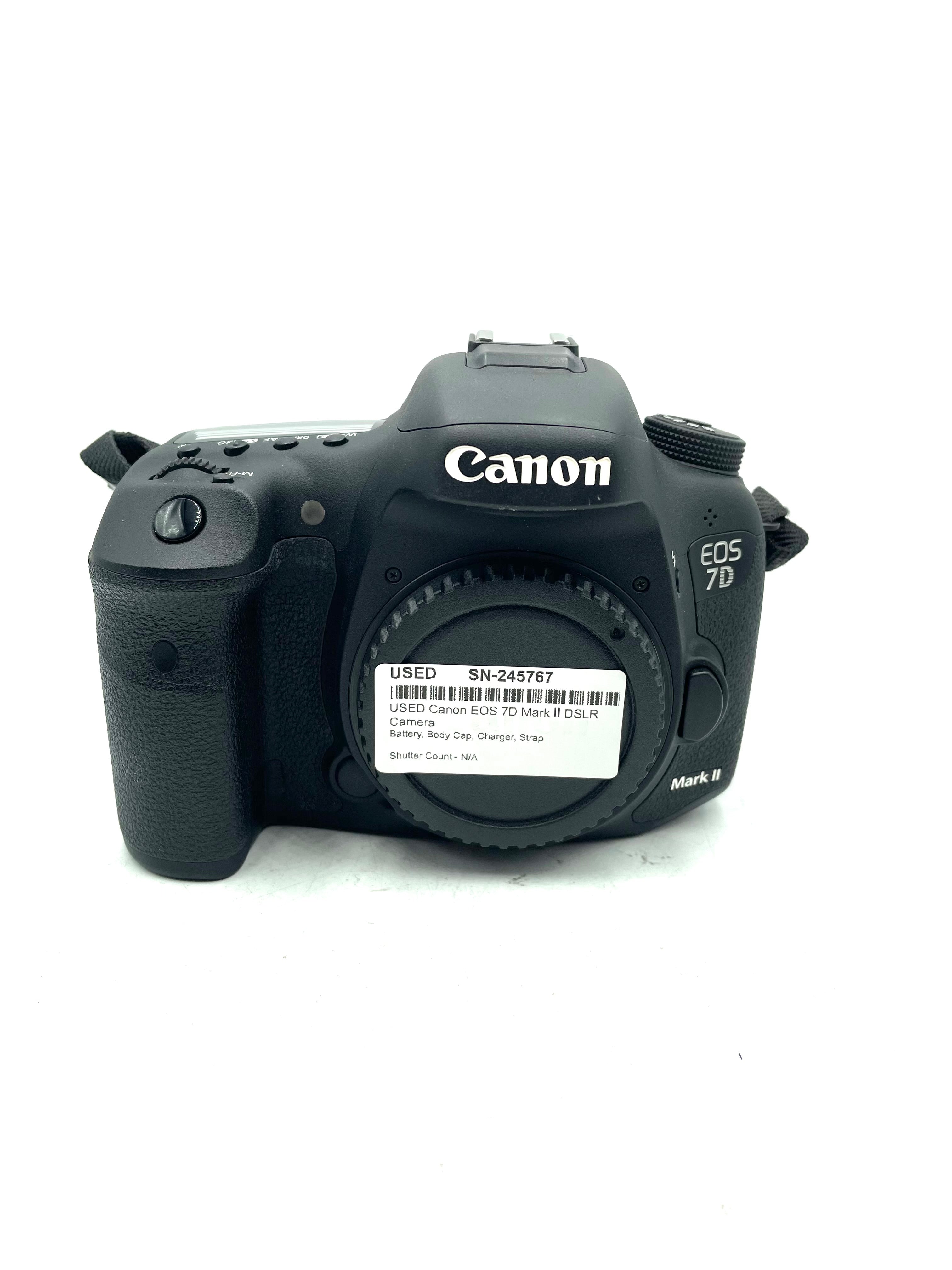 USED Canon EOS 7D Mark II DSLR Camera