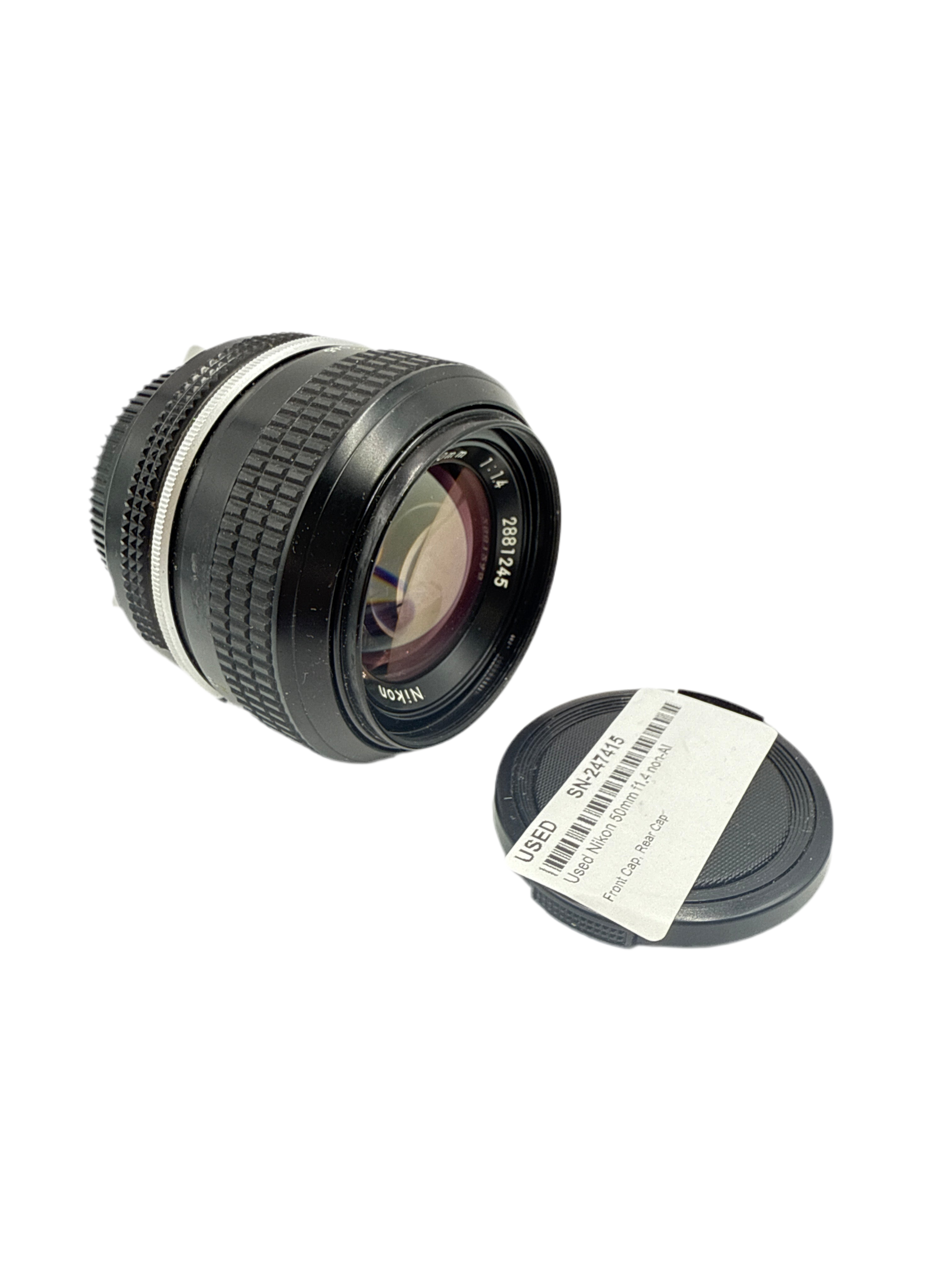 Used Nikon 50mm f1.4 non-AI