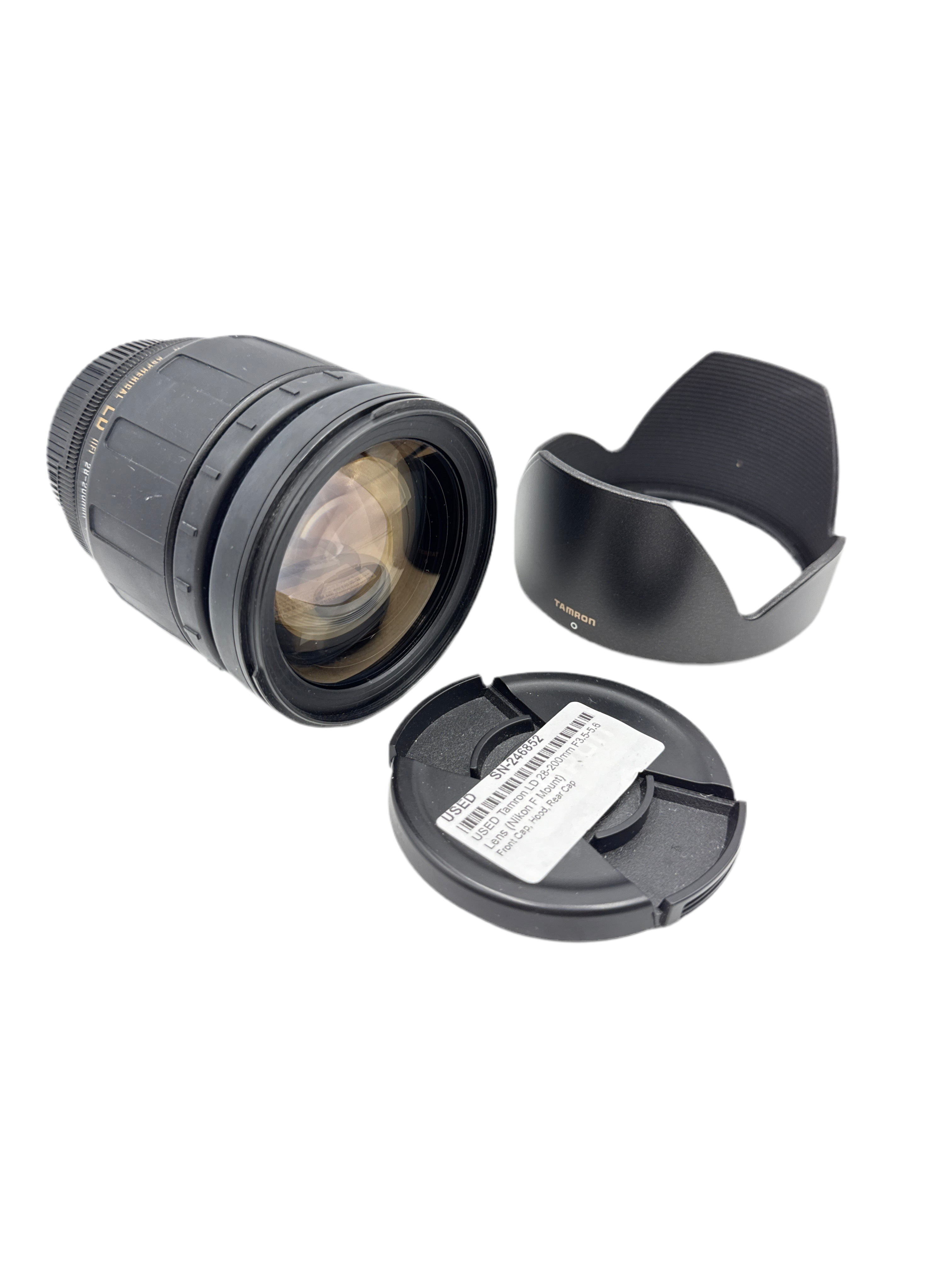 USED Tamron LD 28-200mm F3.5-5.6 Lens (Nikon F Mount)