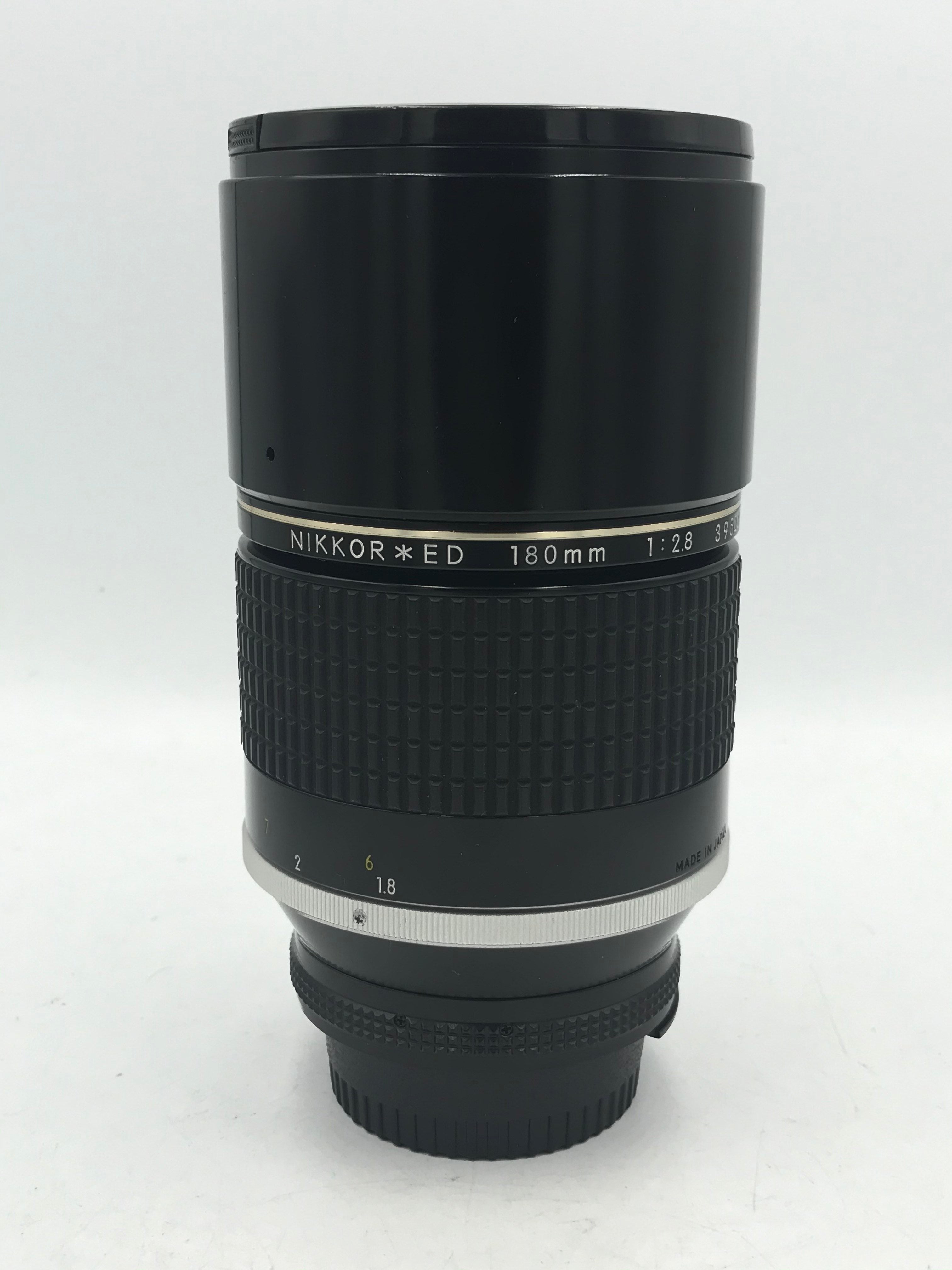 USED Nikon 180mm F2.8 AIS MF Film Lens