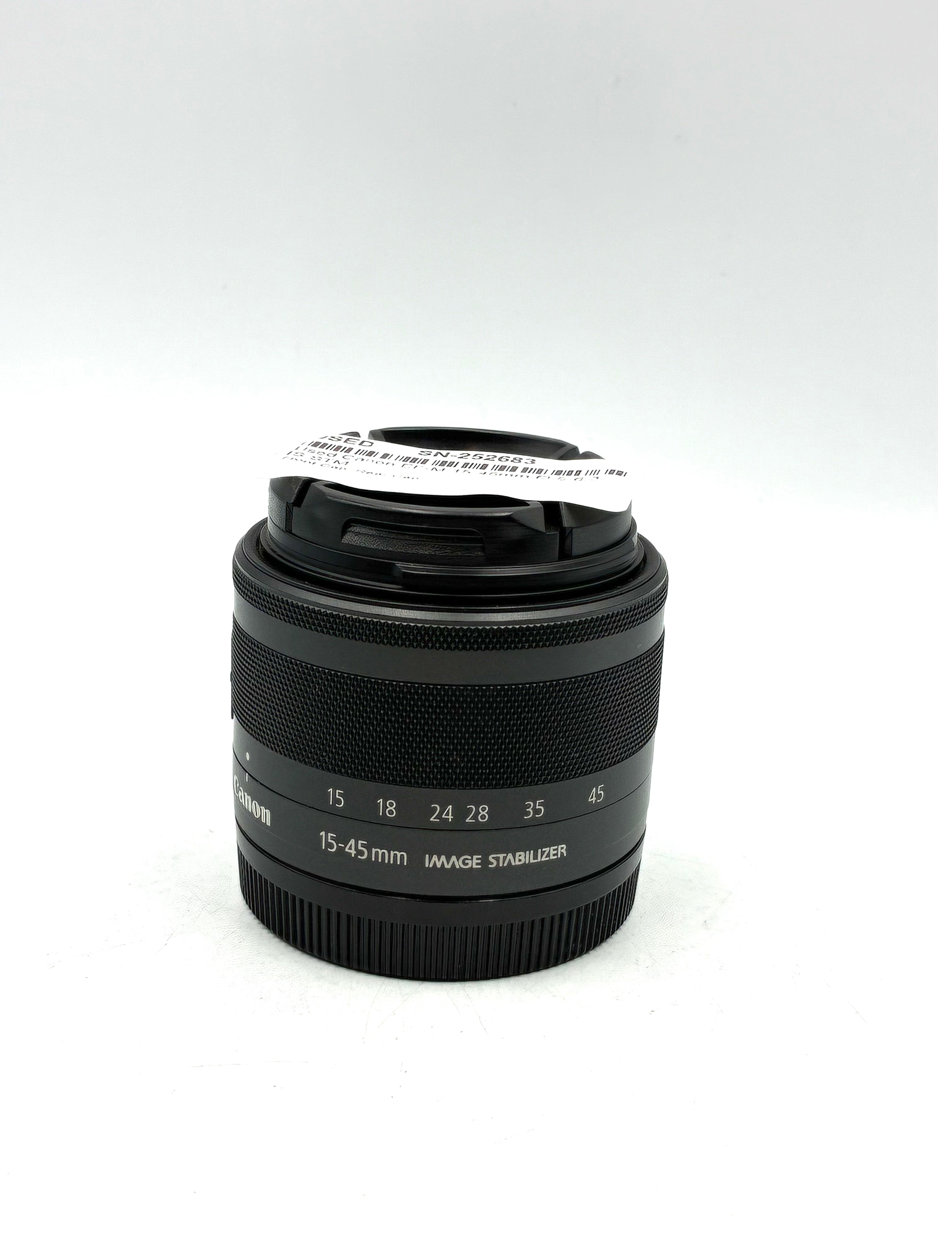Used Canon EF-M 15-45mm f3.5-6.3 IS STM