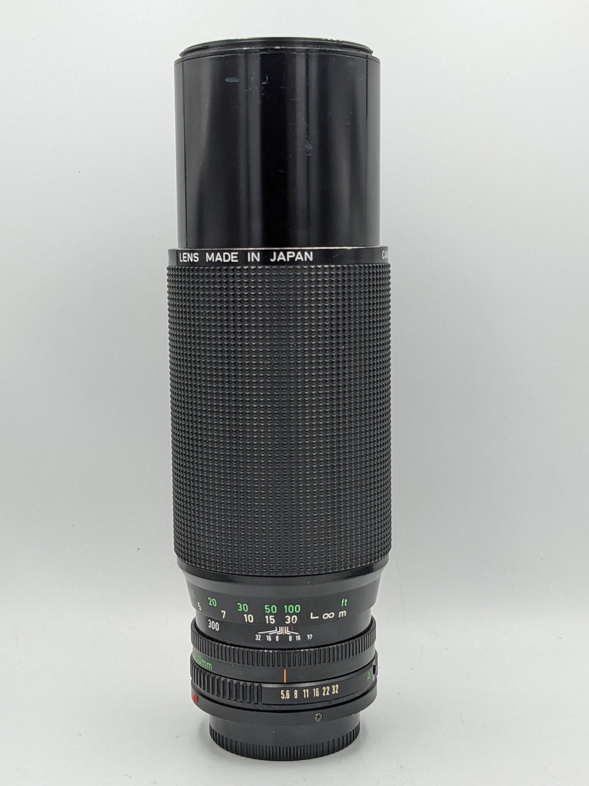 Used Canon 100-300mm F5.6 FD Lens