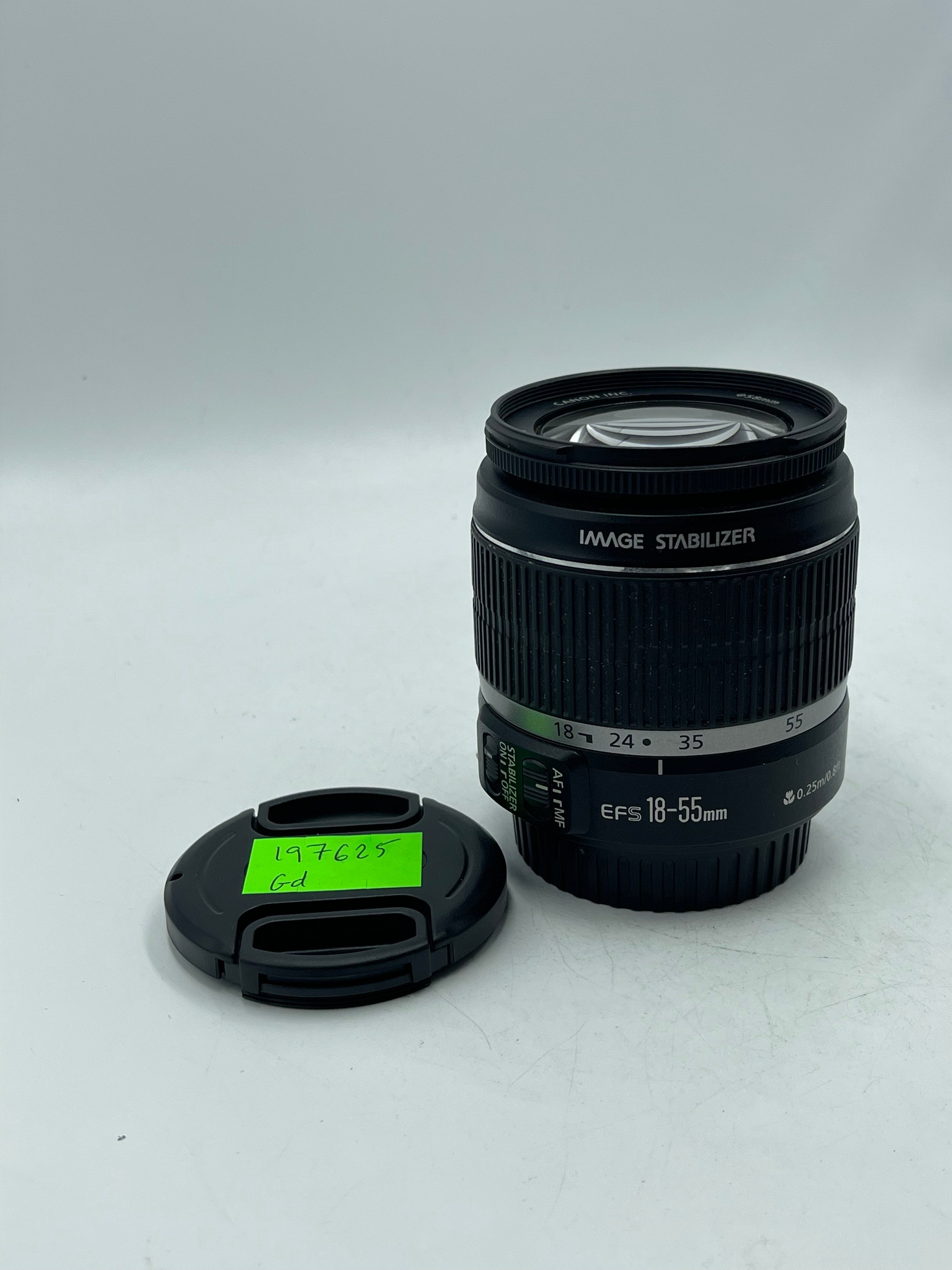 USED Canon EF-S 18-55mm F3.5-5.6 IS FOR PARTS