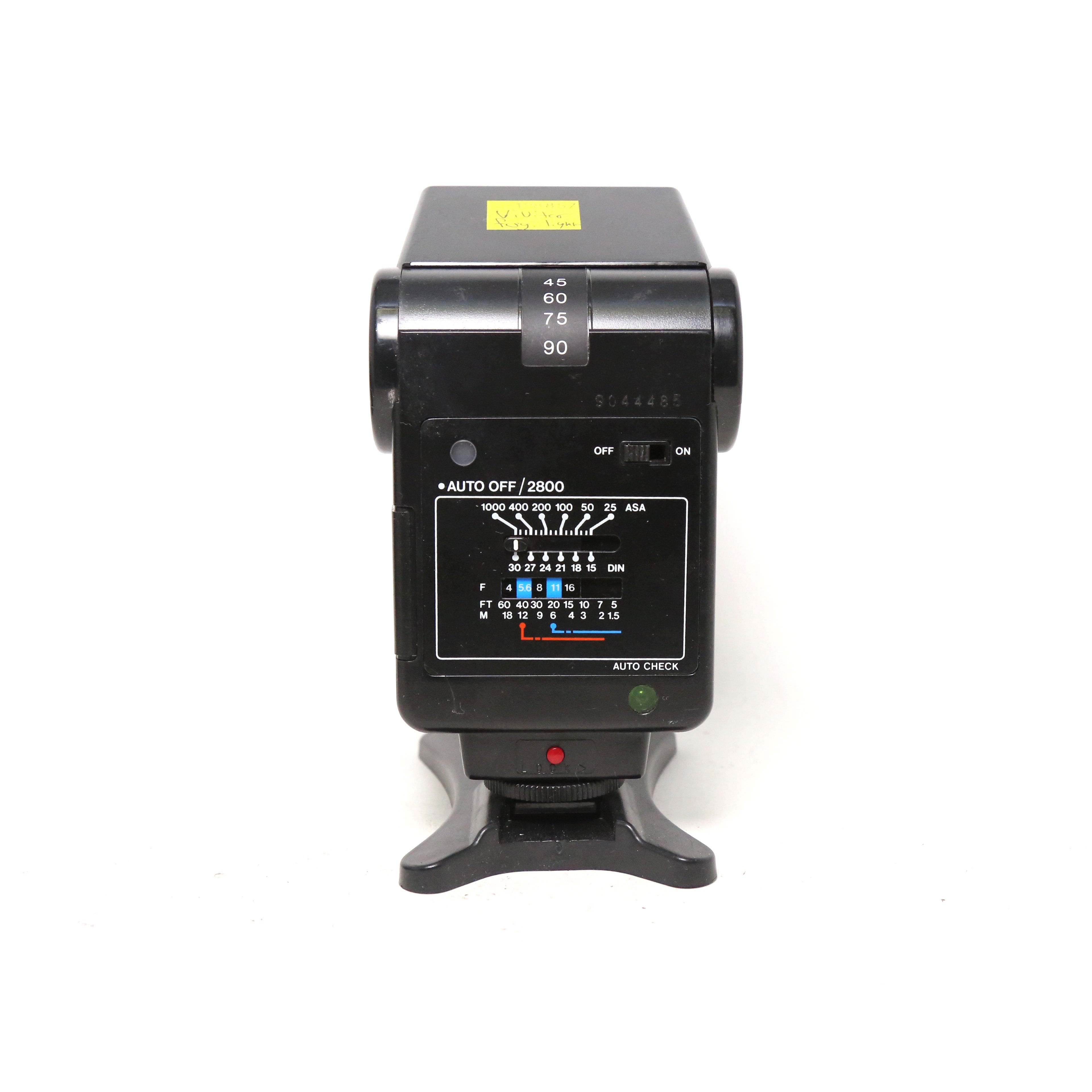 USED Vivitar 2800 Shoe Mount electronic Flash - Auto Thyristor