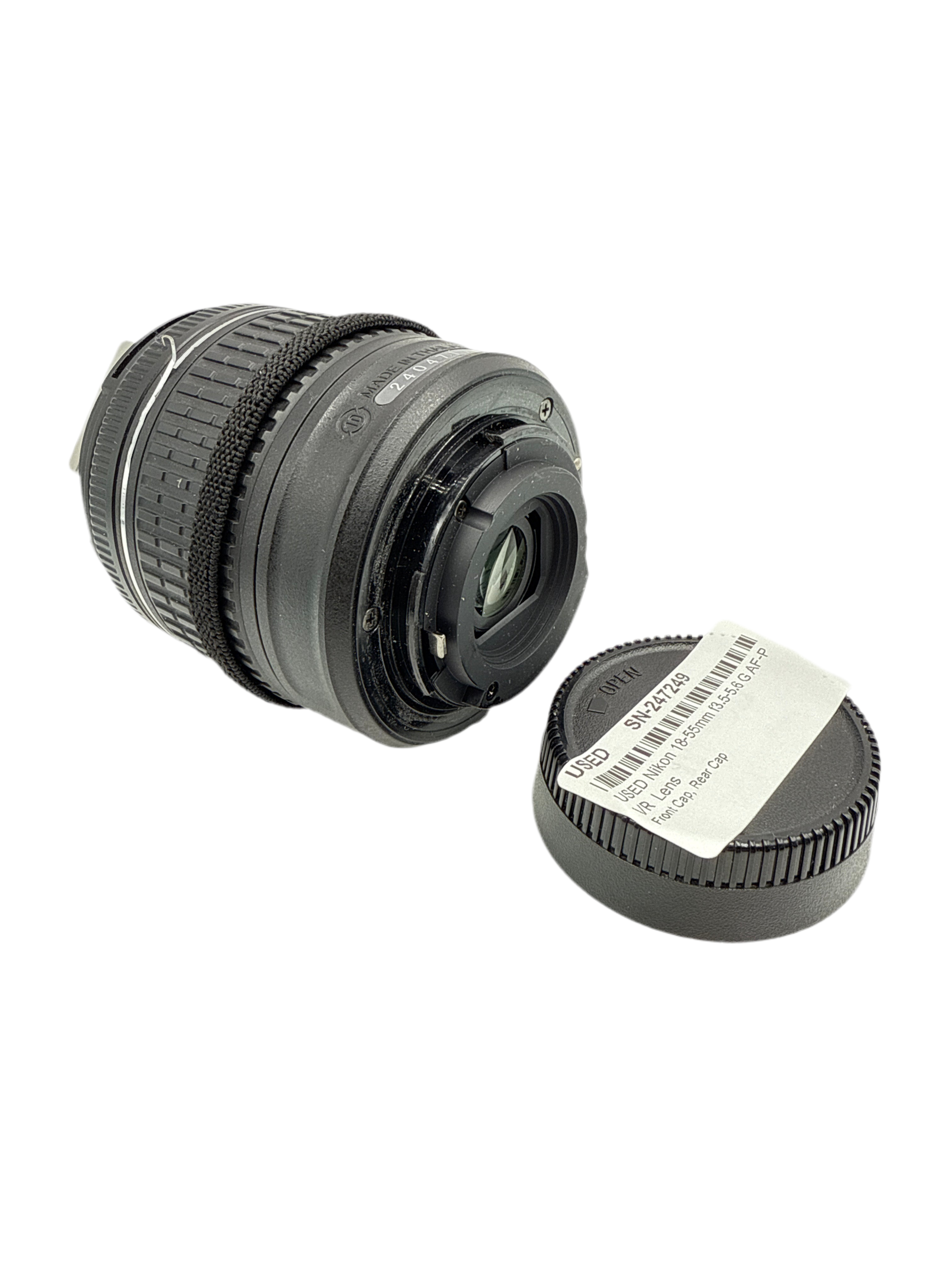 USED Nikon 18-55mm f3.5-5.6 G AF-P VR Lens