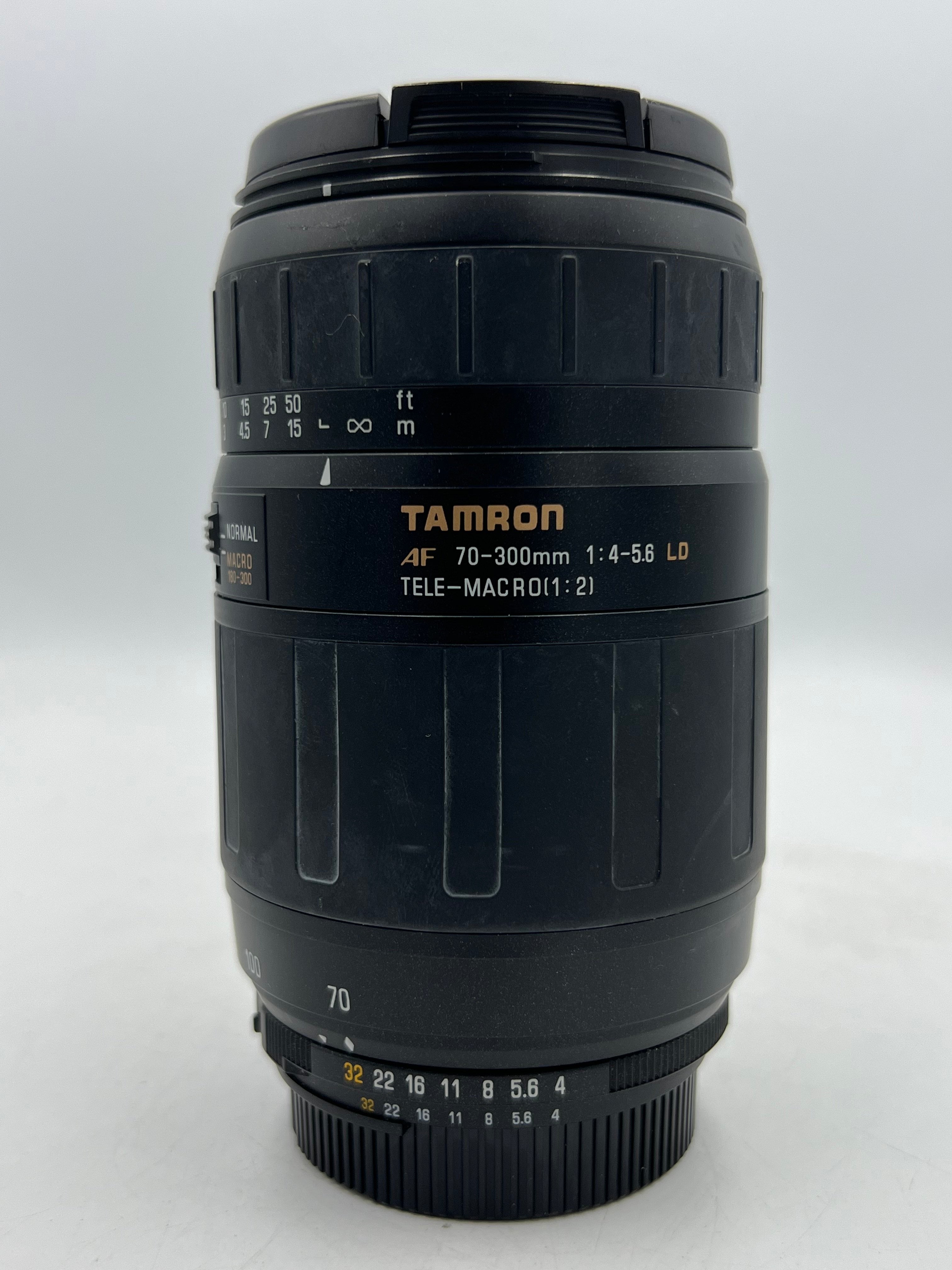 USED Tamron 70-300mm F4-5.6 AF LD Tele-Macro Lens (Nikon Mount)