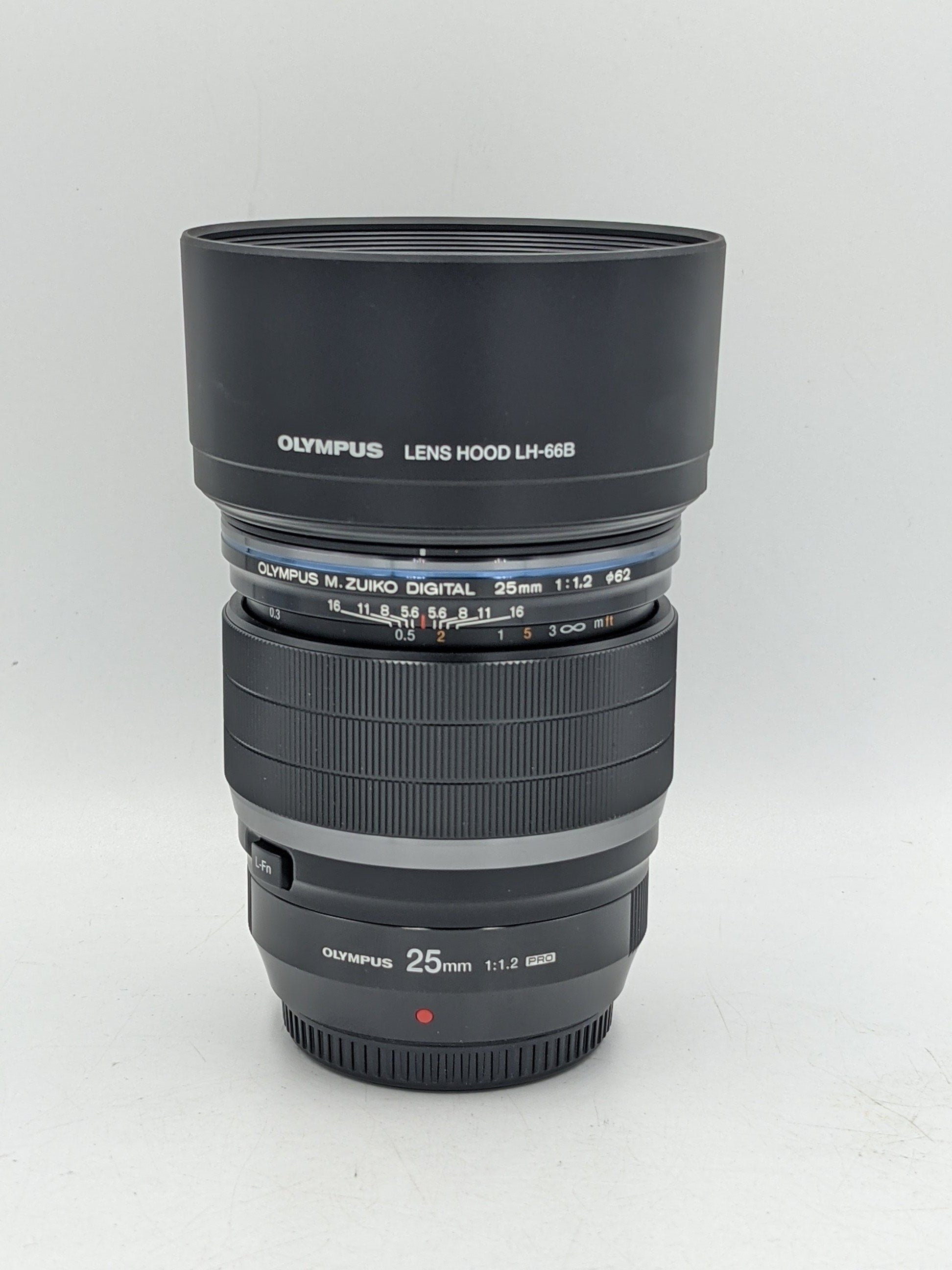 USED Olympus 25mm F1.2 PRO Lens for M/43 Four Thirds