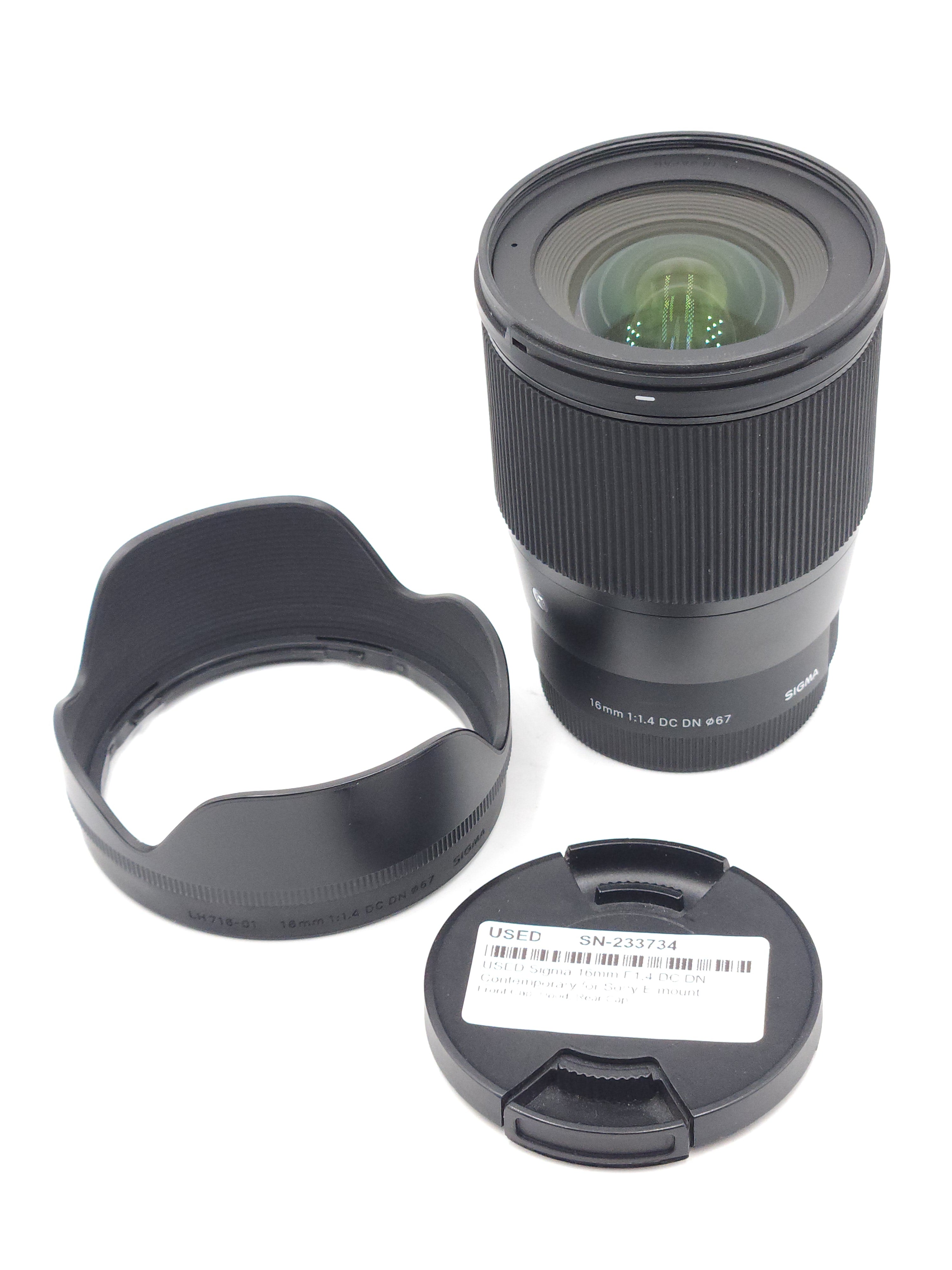 Sony eマウントSIGMA16mm F1.4DCDN 作例・レビューSIGMA 16mm F1.4 DC