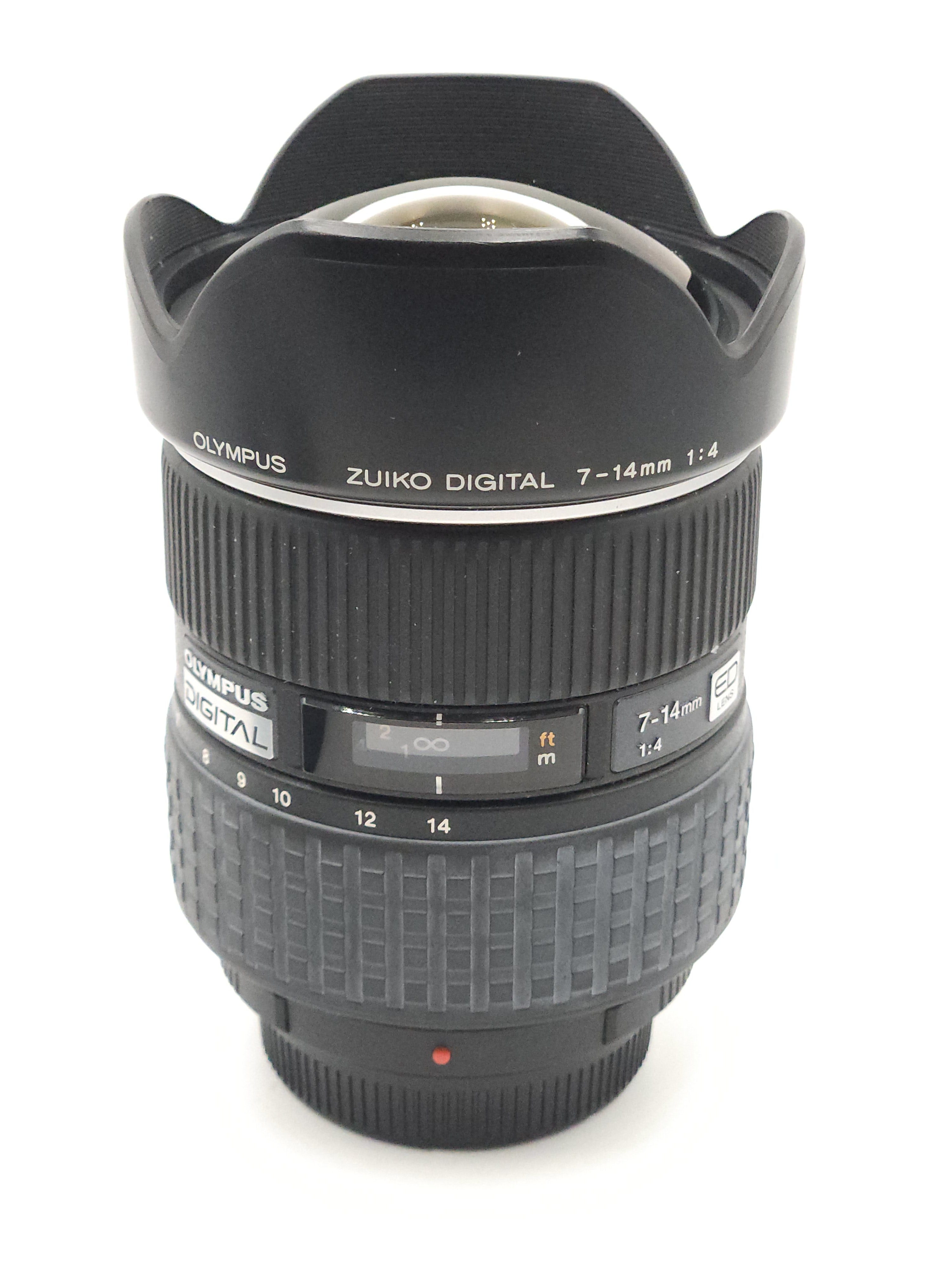 Used Olympus 7-14mm f4 (4/3) ED Lens