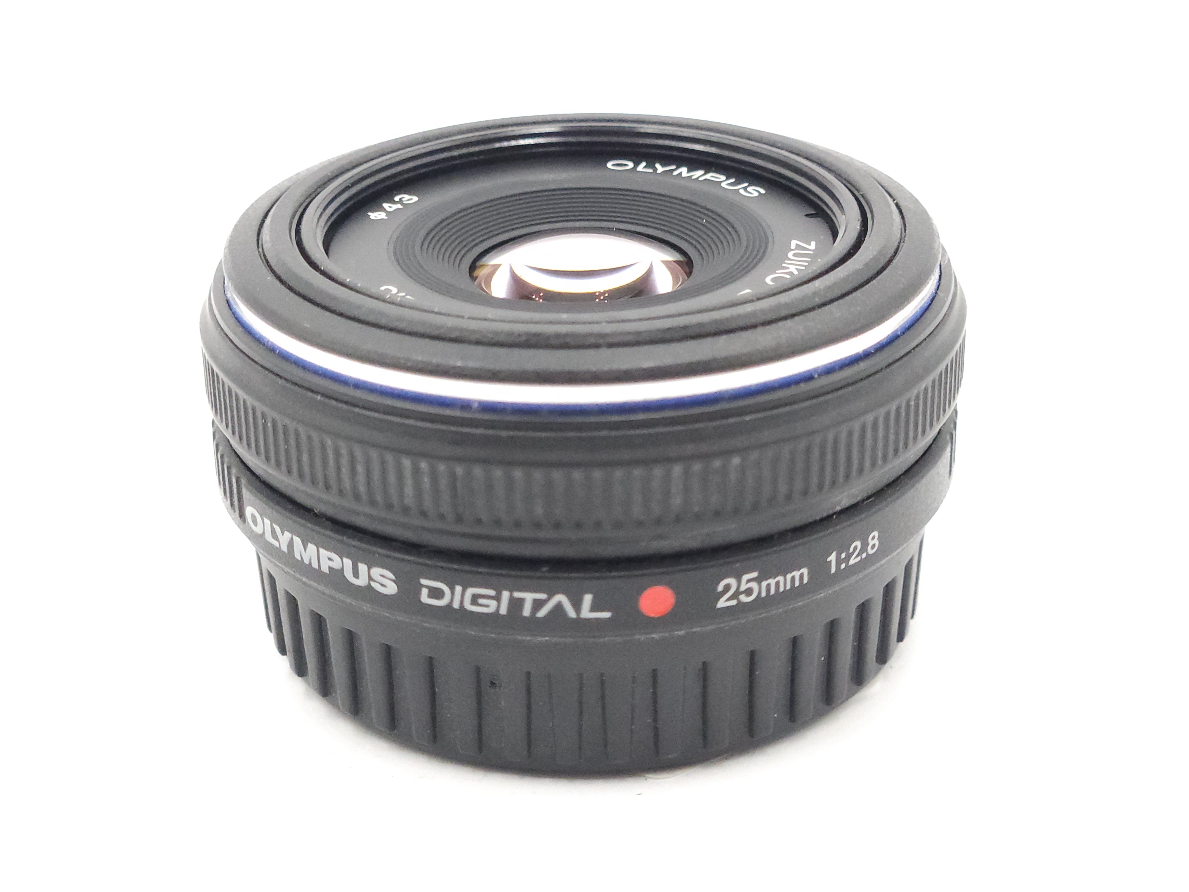 Used Olympus 25mm f2.8 (4/3) Pancake Lens