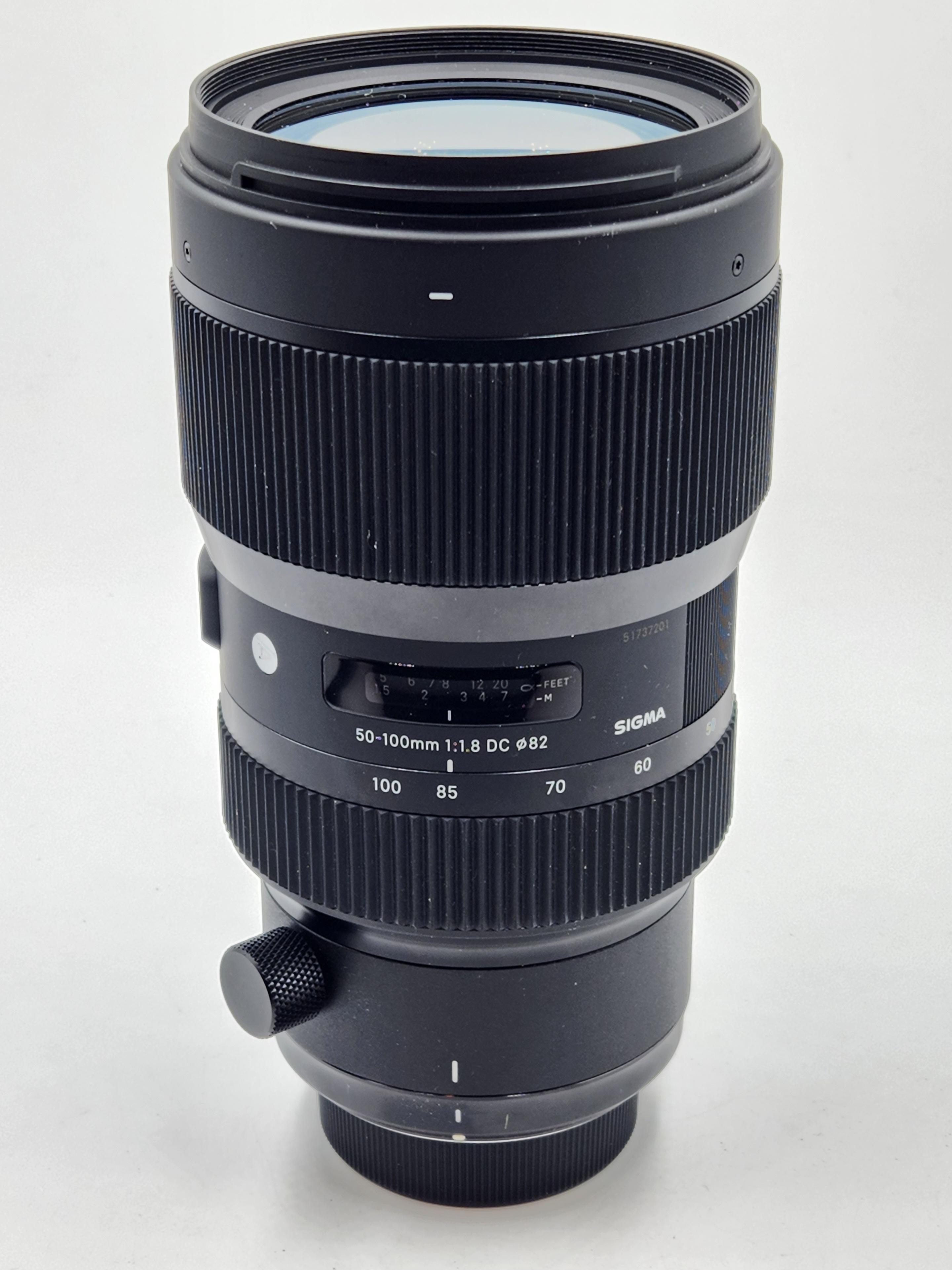 USED Sigma 50-100mm F1.8 DC Lens for Nikon