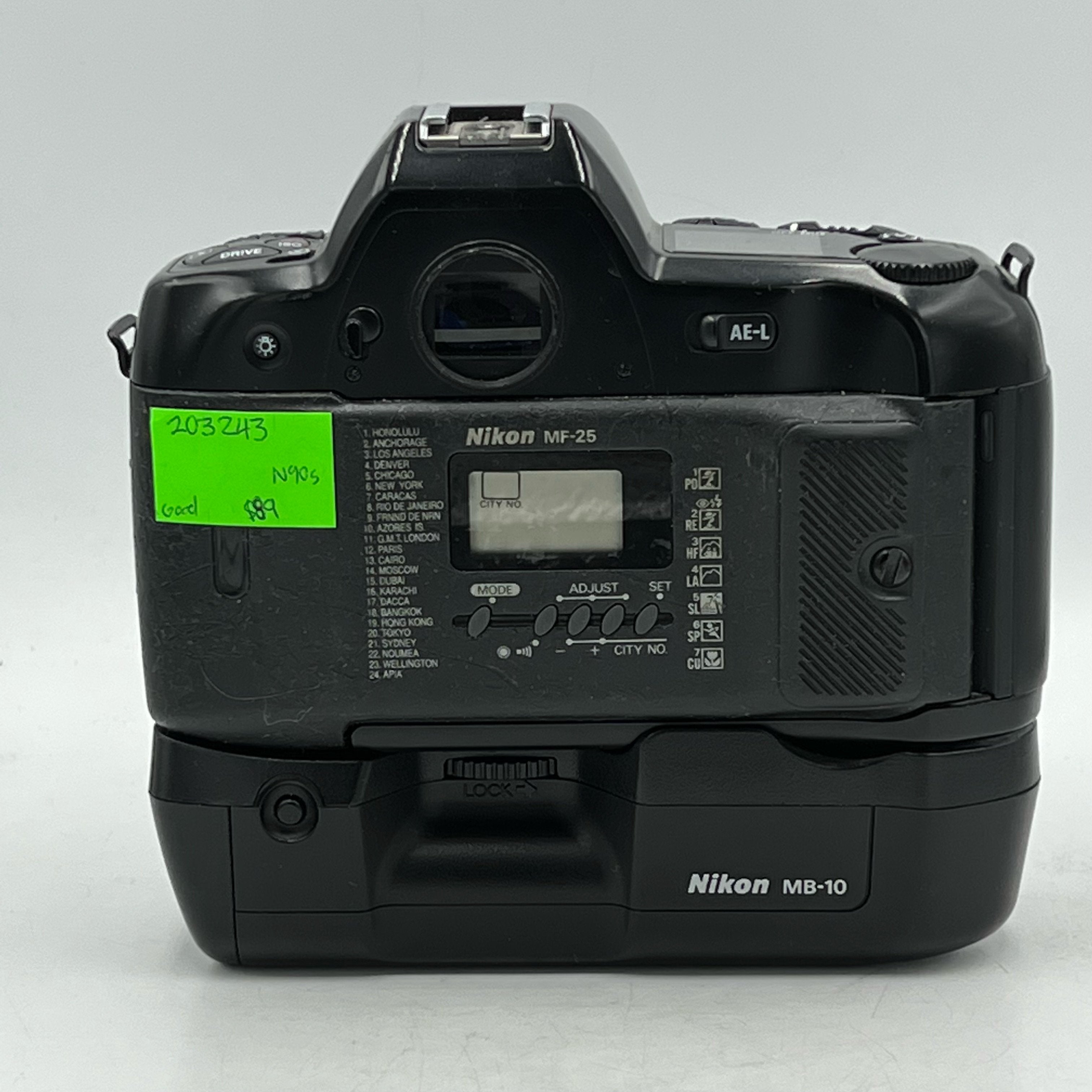 Used Nikon N90s with AF 28-80mm F3.5-5.6D Lens