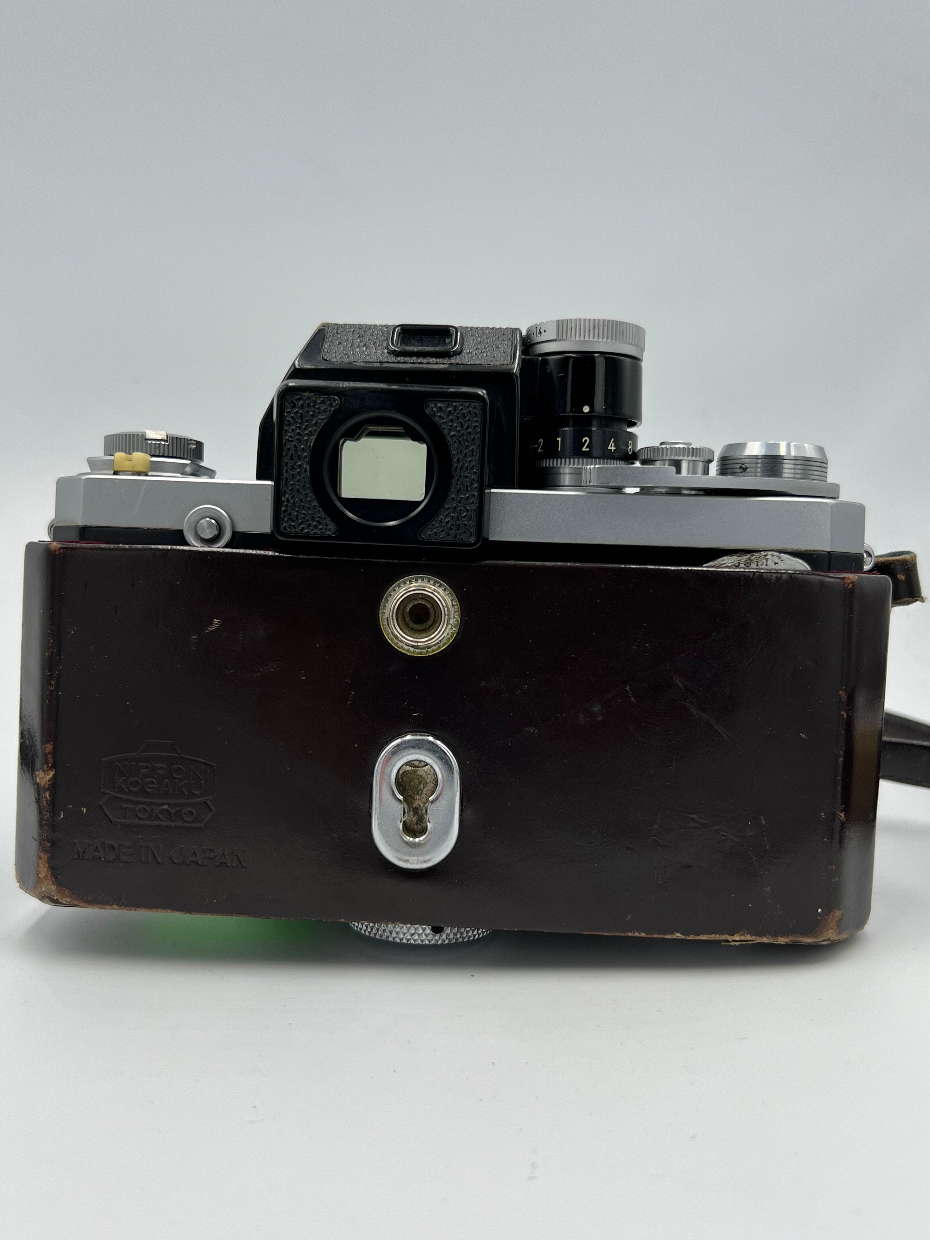 USED Nikon F Film SLR Body W/ 50mm F1.4 Nikkor Lens