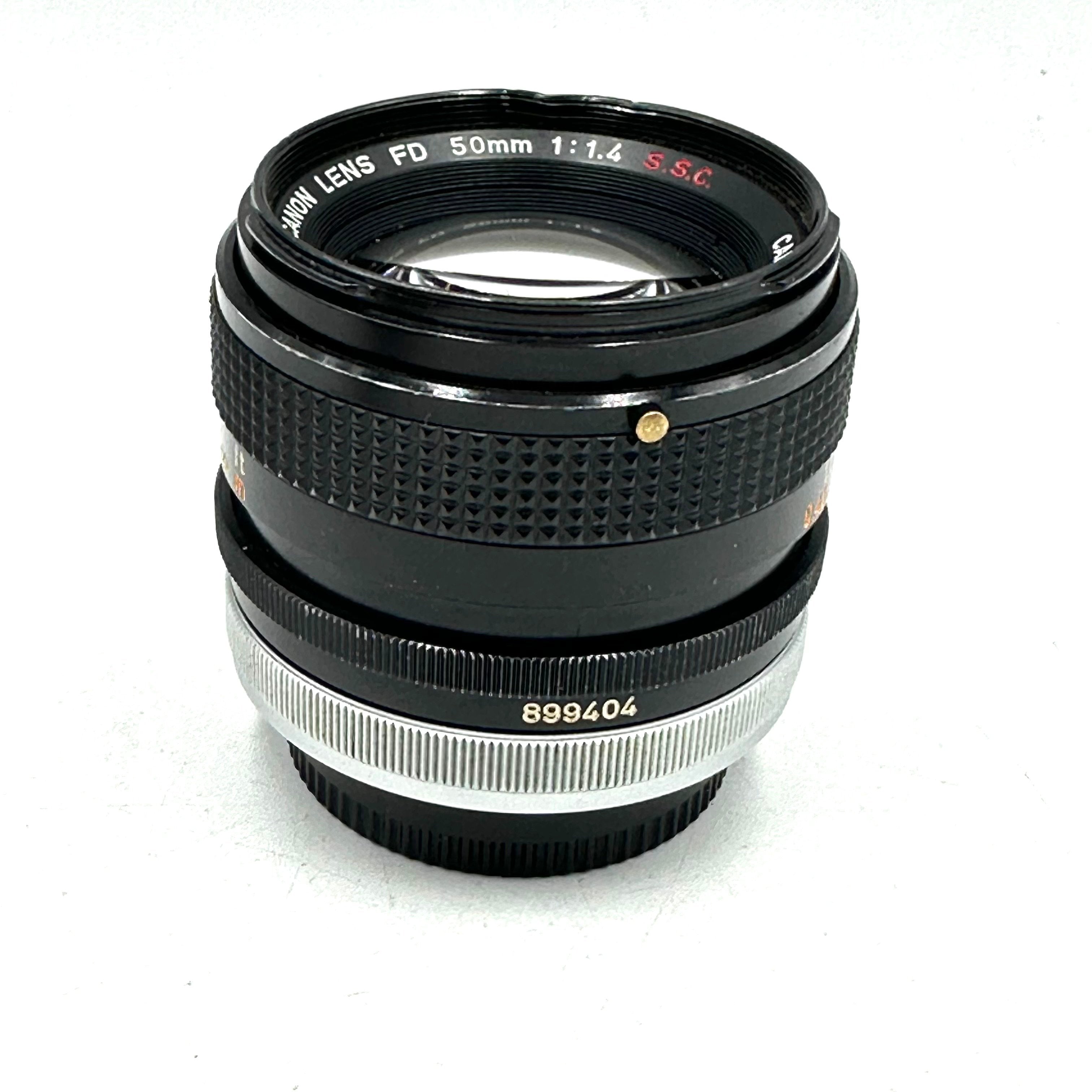 Used Canon FD 50mm F1.4 S.S.C Lens READ