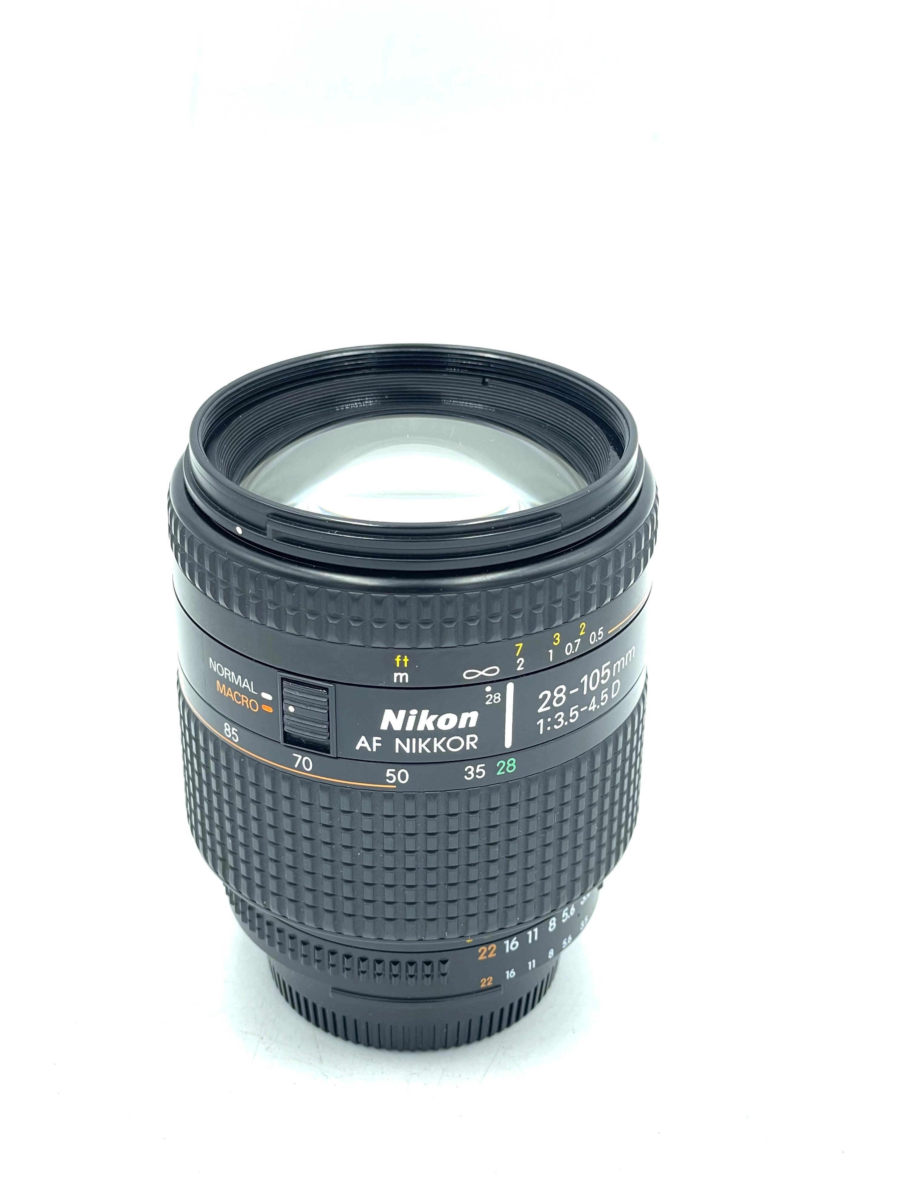 Nikon 28-105mm f/3.5-4.5D Autofocus Zoom Nikkor Lens