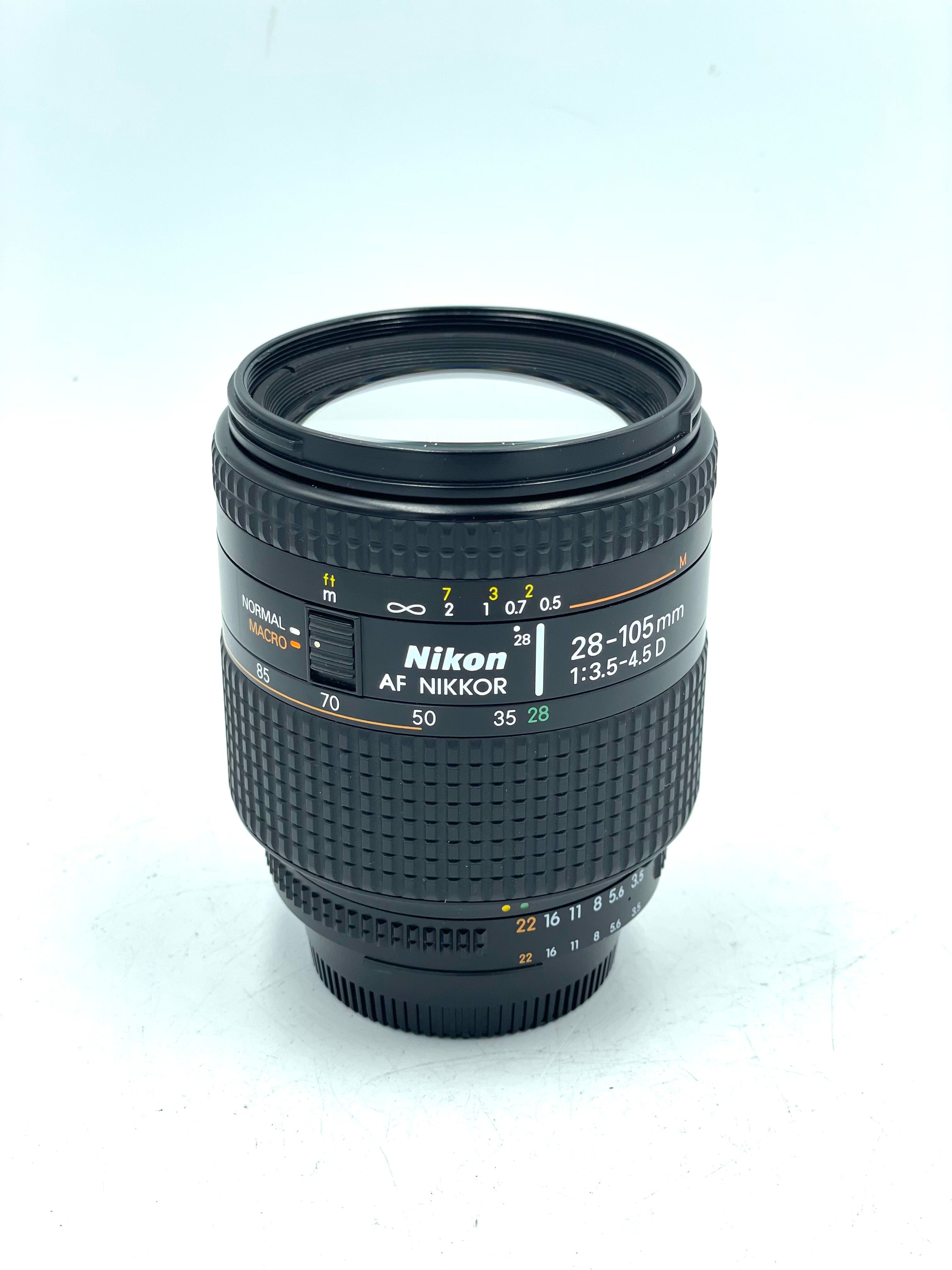 Nikon 28-105mm f/3.5-4.5D Autofocus Zoom Nikkor Lens