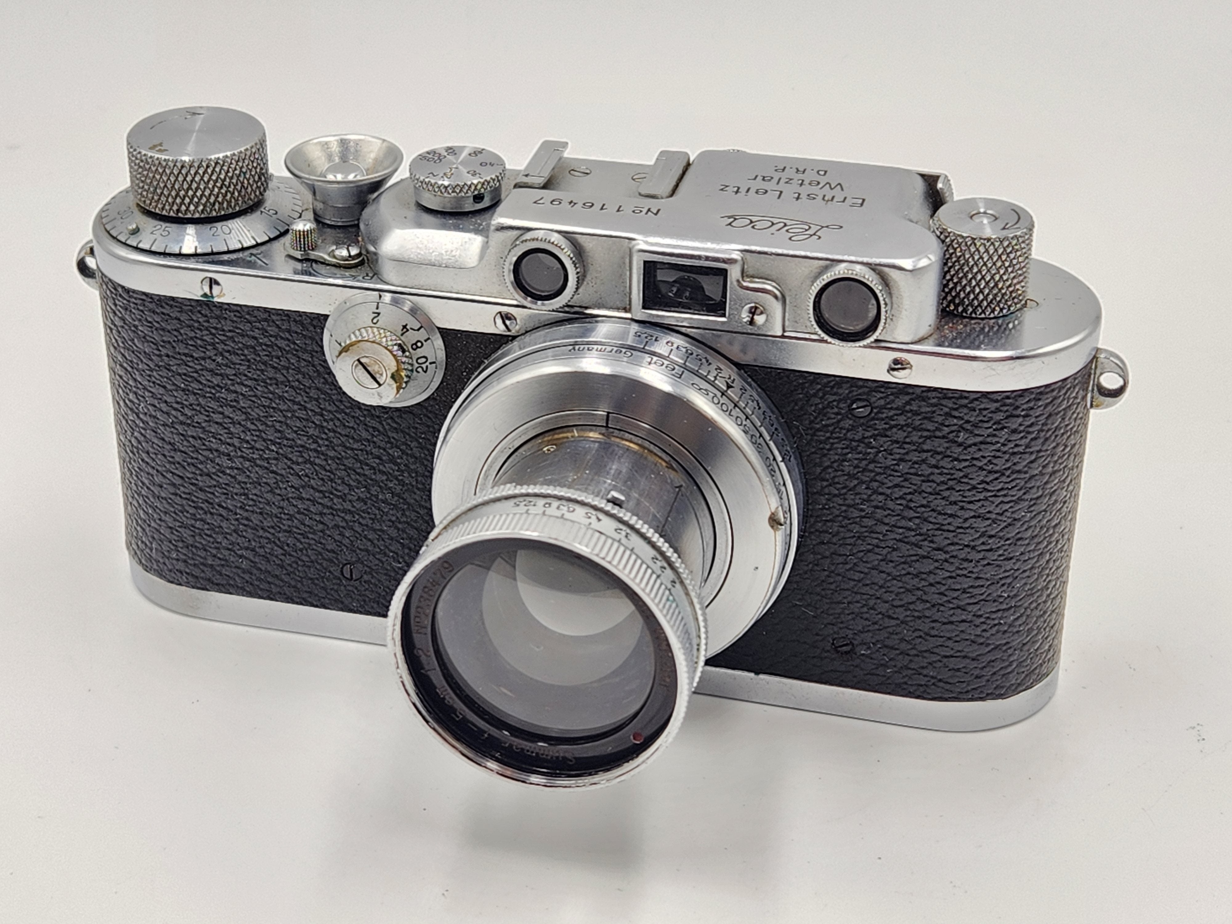 Used Leica II (Silver) w/5cm f2 Leitz Lens