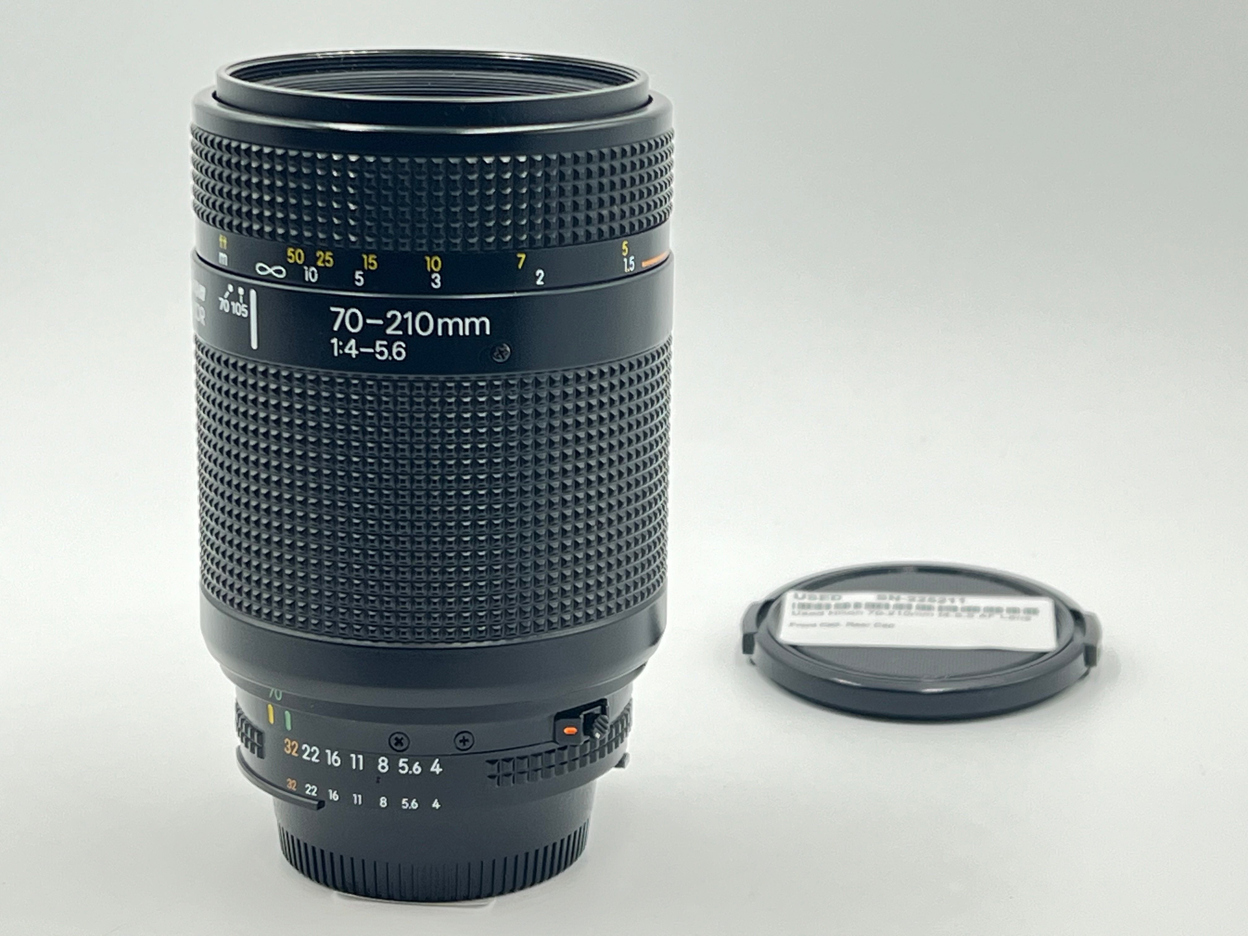 Used Nikon 70-210mm f4-5.6 AF Lens