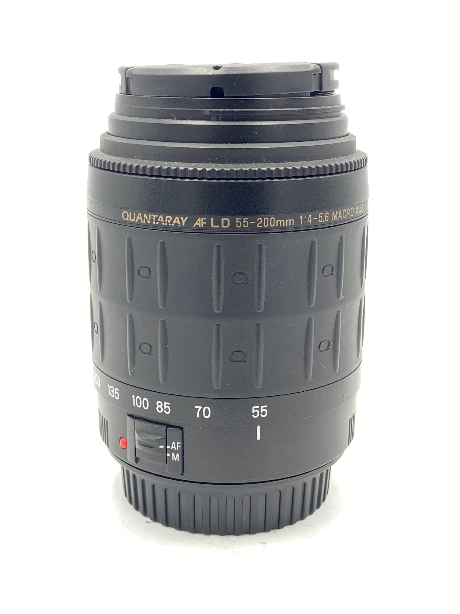 USED Quantaray LD 55-200mm f/4-5.6 Macro Lens for Canon