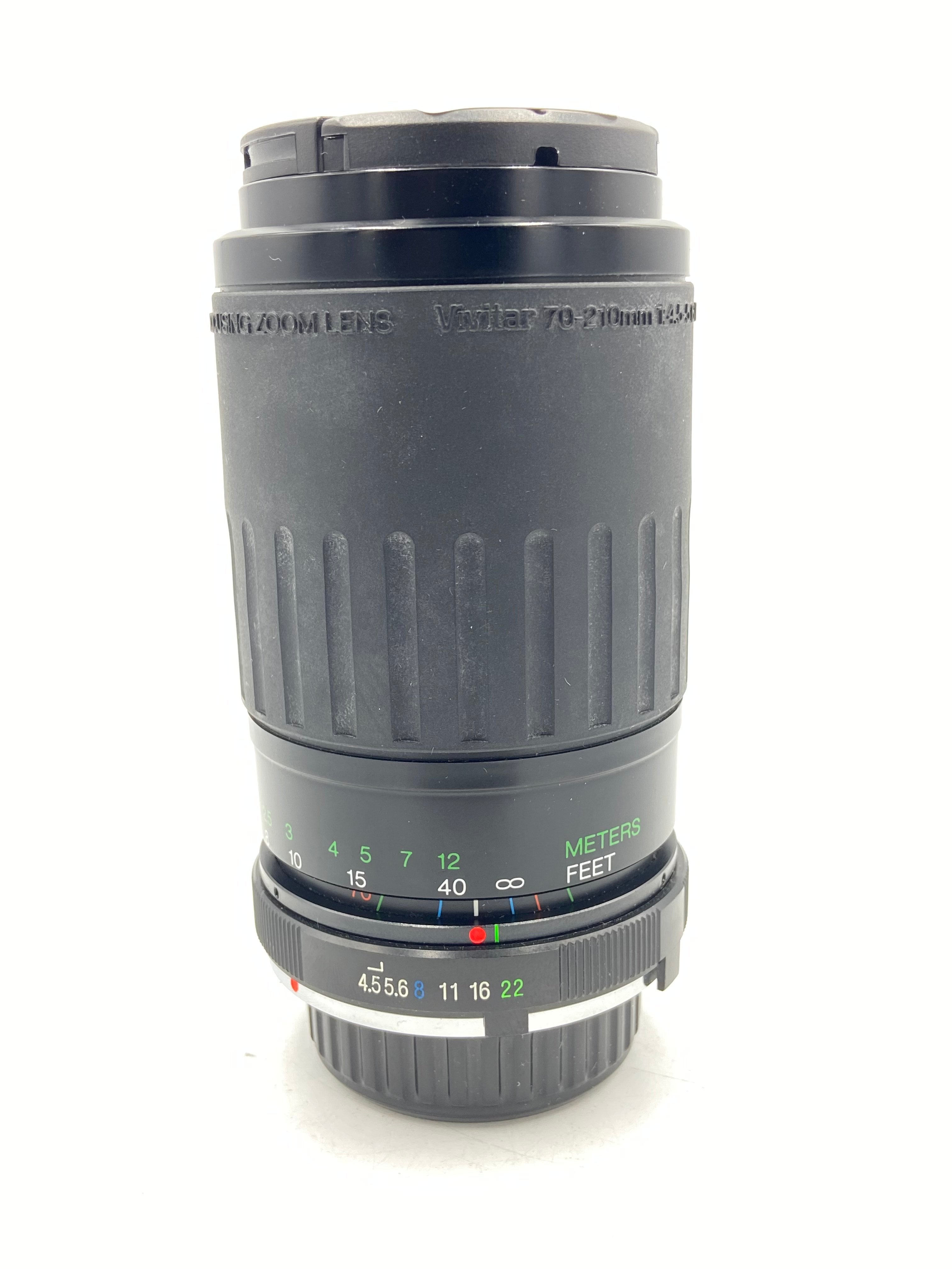 USED Vivitar 70-210mm f/4.5-5.6 Lens for Minolta MD