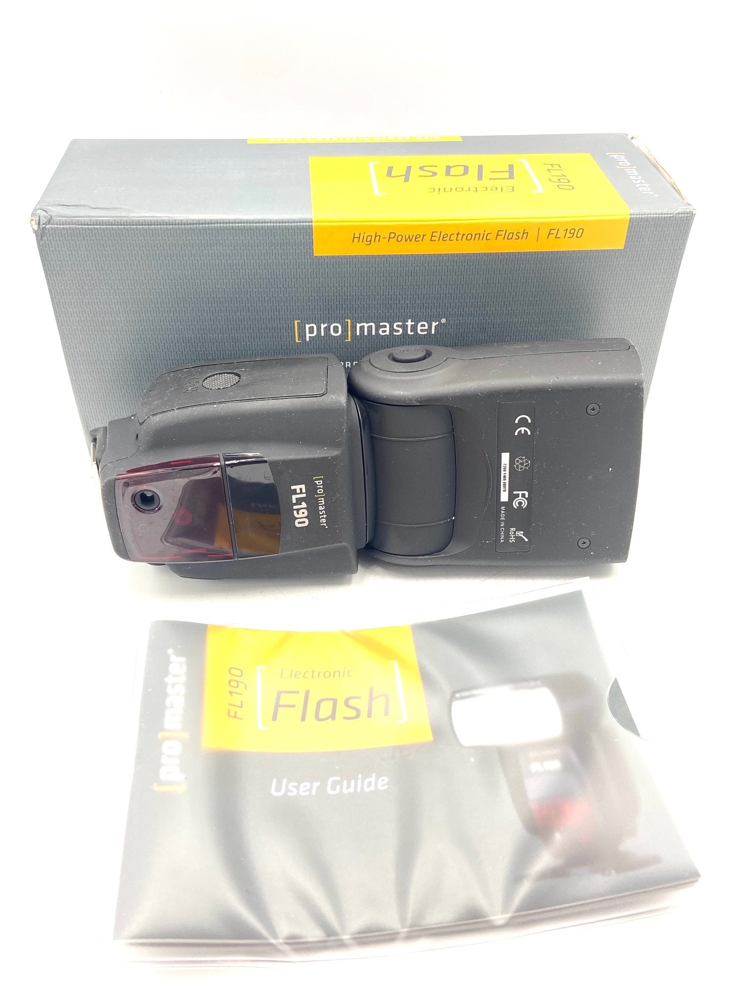 Used Promaster 7260 FL190 TTL Bounce Flash for Nikon