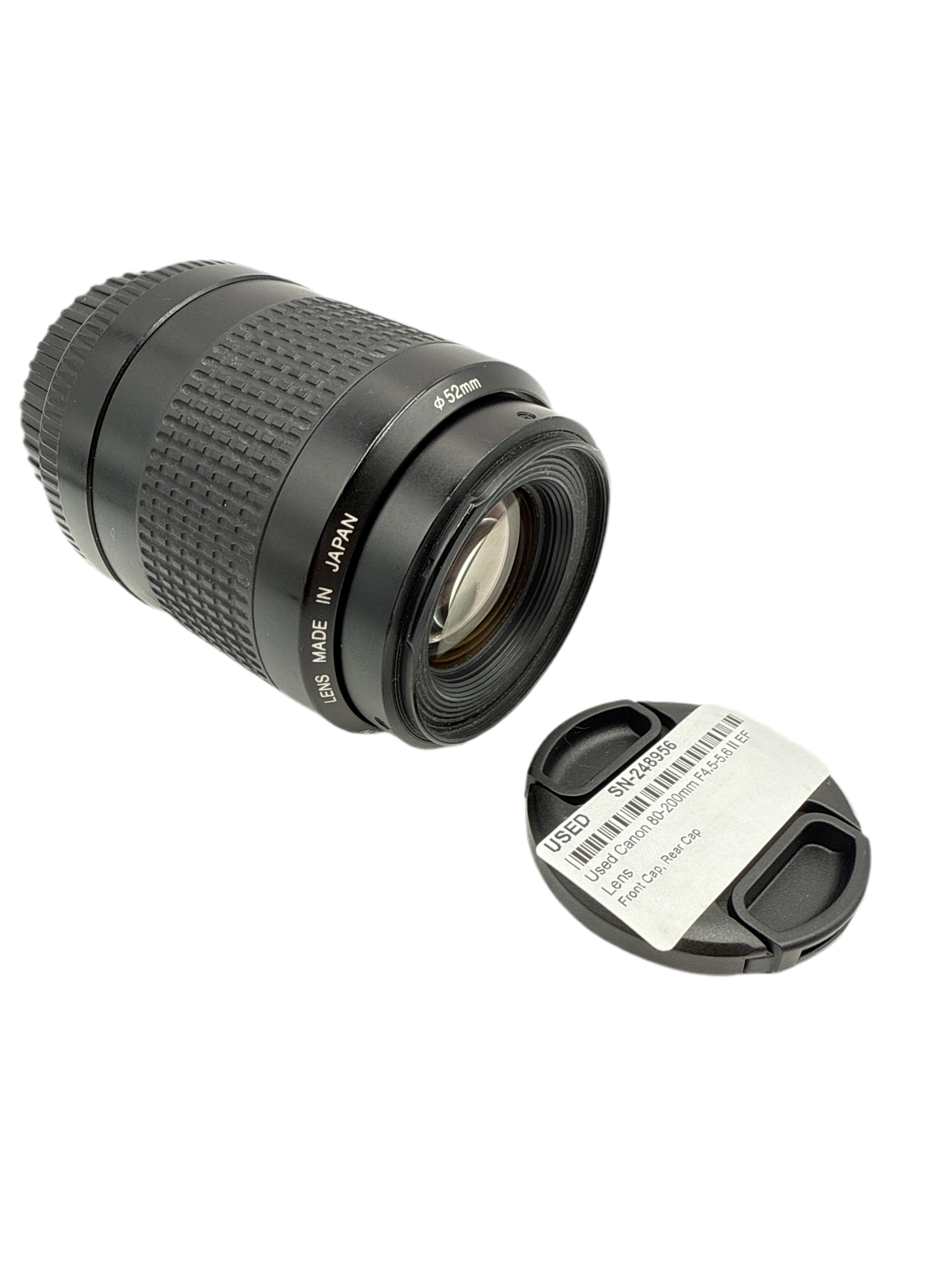 Used Canon 80-200mm F4.5-5.6 II EF Lens
