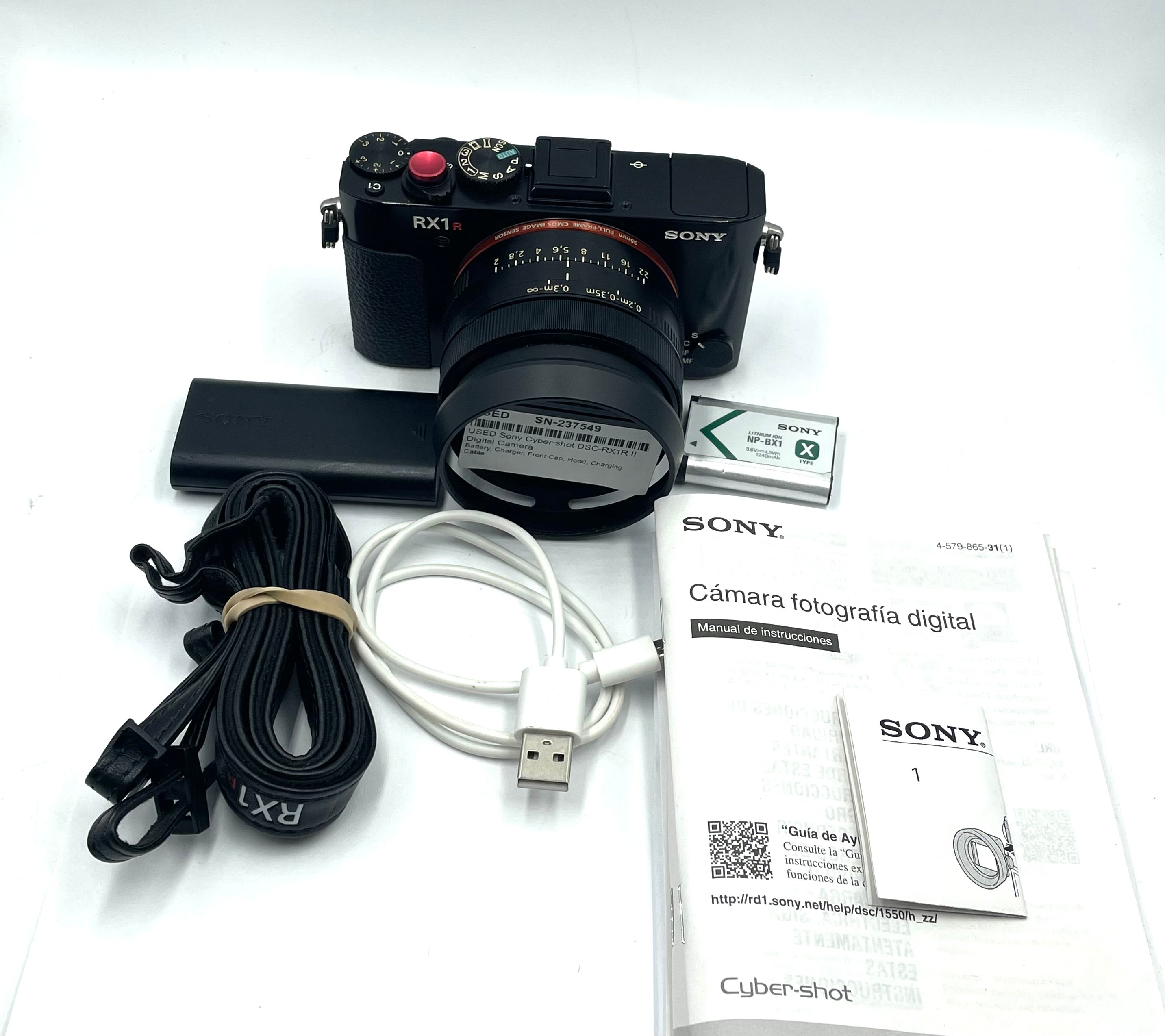 Used Sony Cyber-shot DSC-RX1R II Digital Camera
