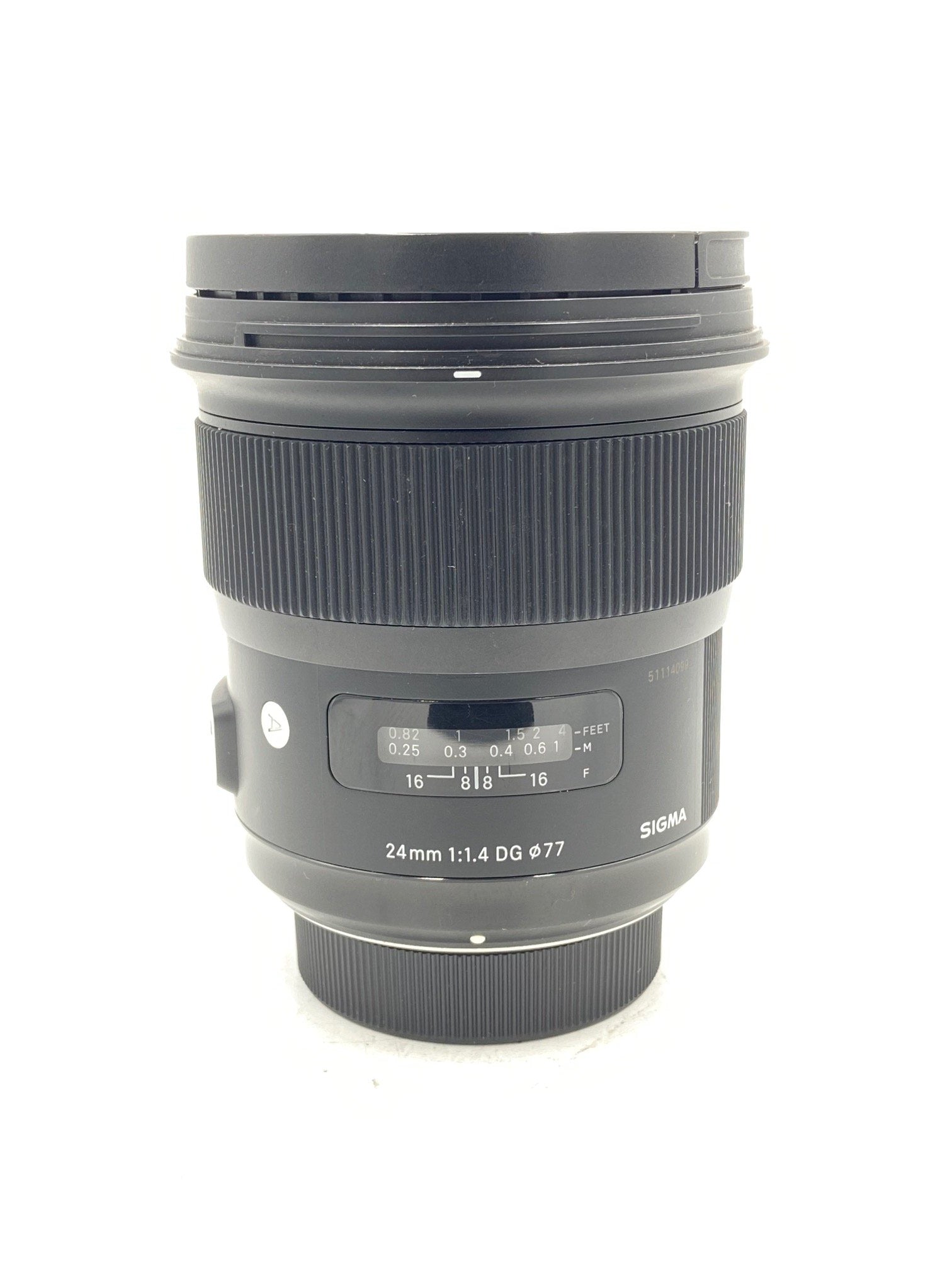 USED Sigma 24mm f/1.4 DG HSM Art Lens-NI Nikon F