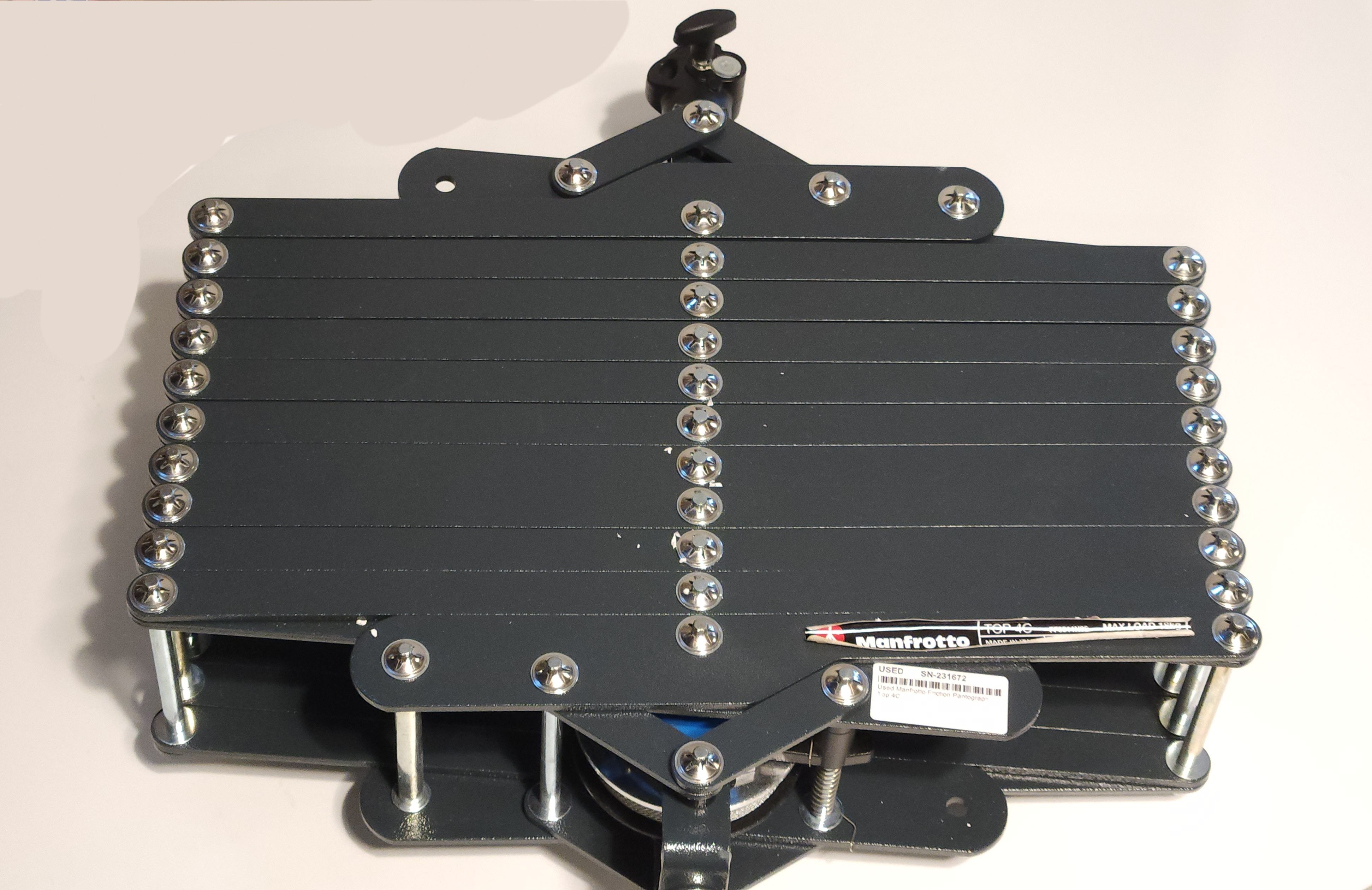 Used Manfrotto Friction Pantograph Top 4C