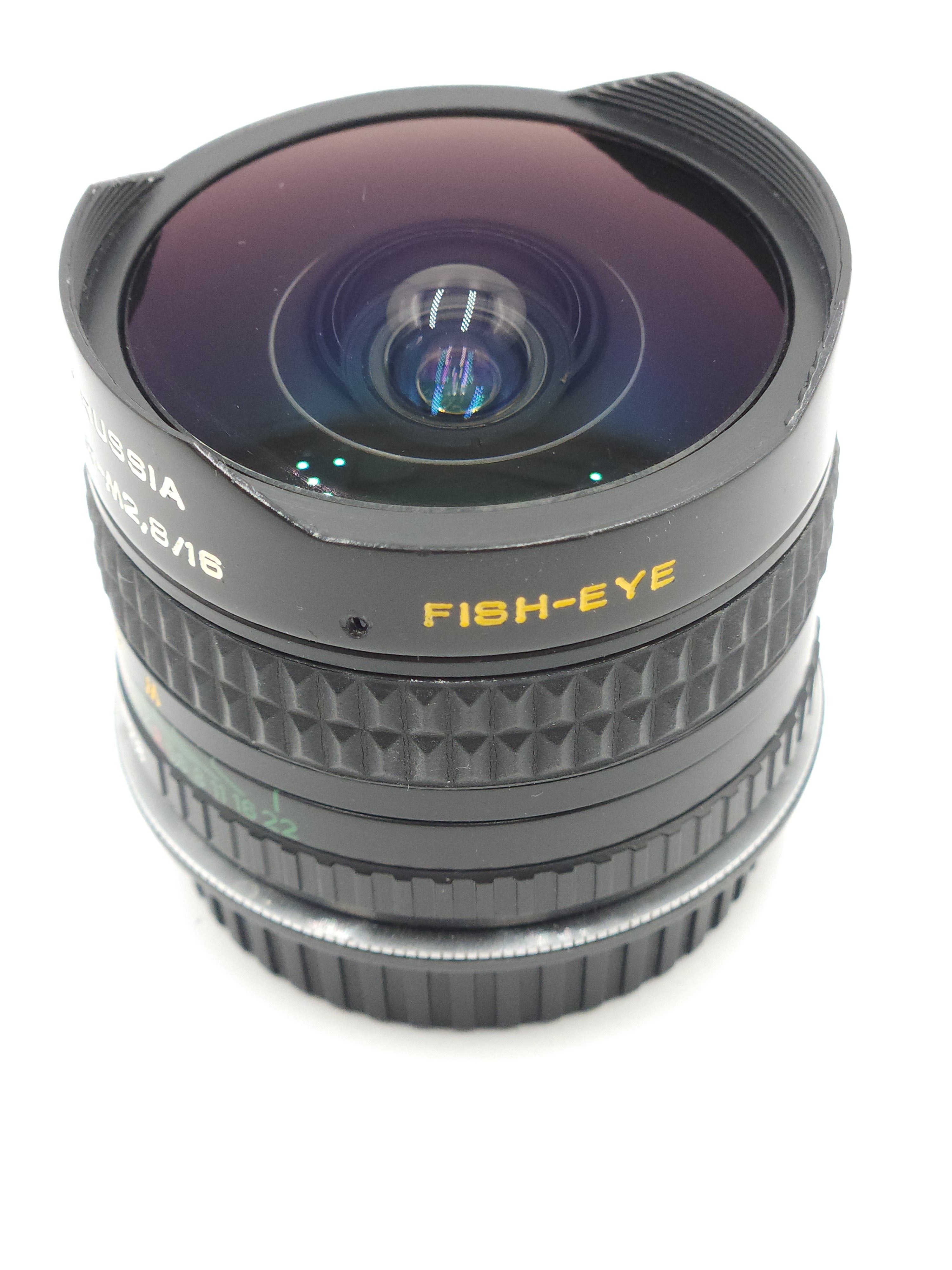 Used MC Zenitar-M 16mm f2.8 MF (C-EF) Fisheye Lens