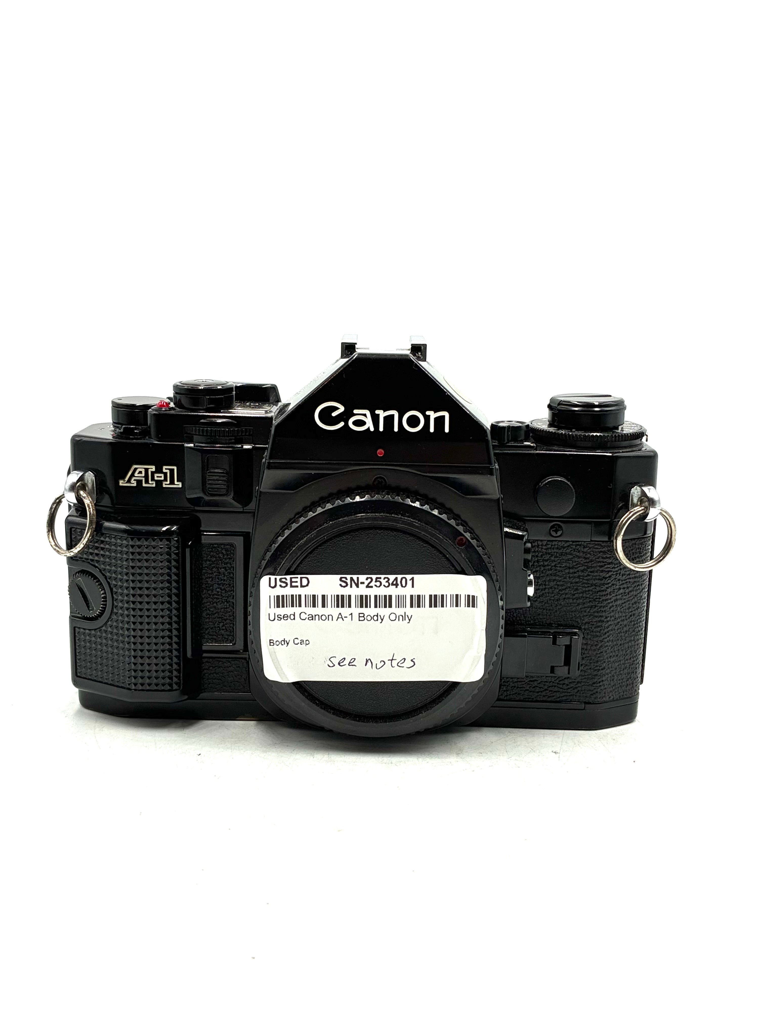 #222★動作品★Canon A-1 ブラック ボディ Used Canon A-1 Body Only