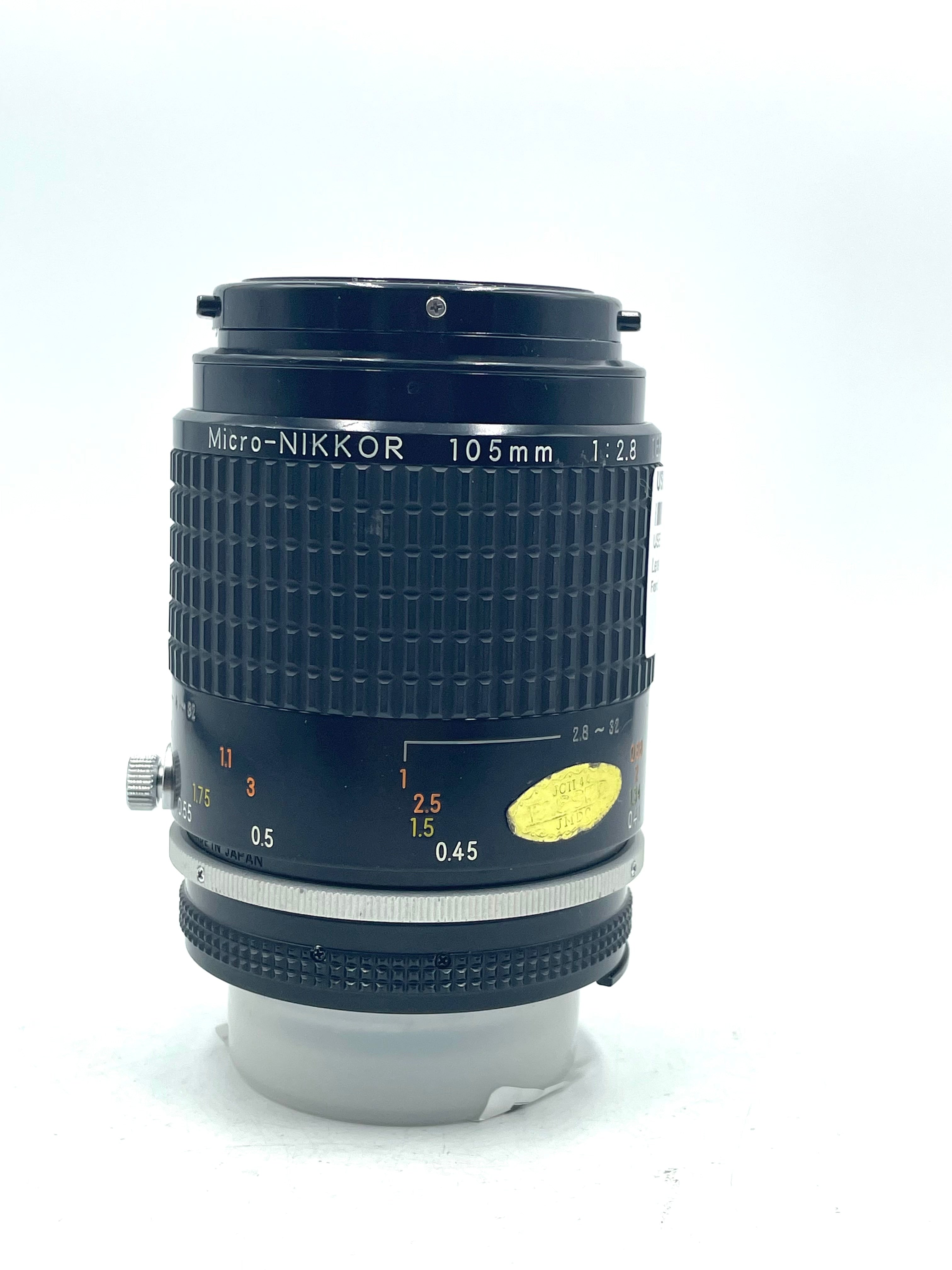 USED Used Nikon 105mm F2.8 Micro Lens