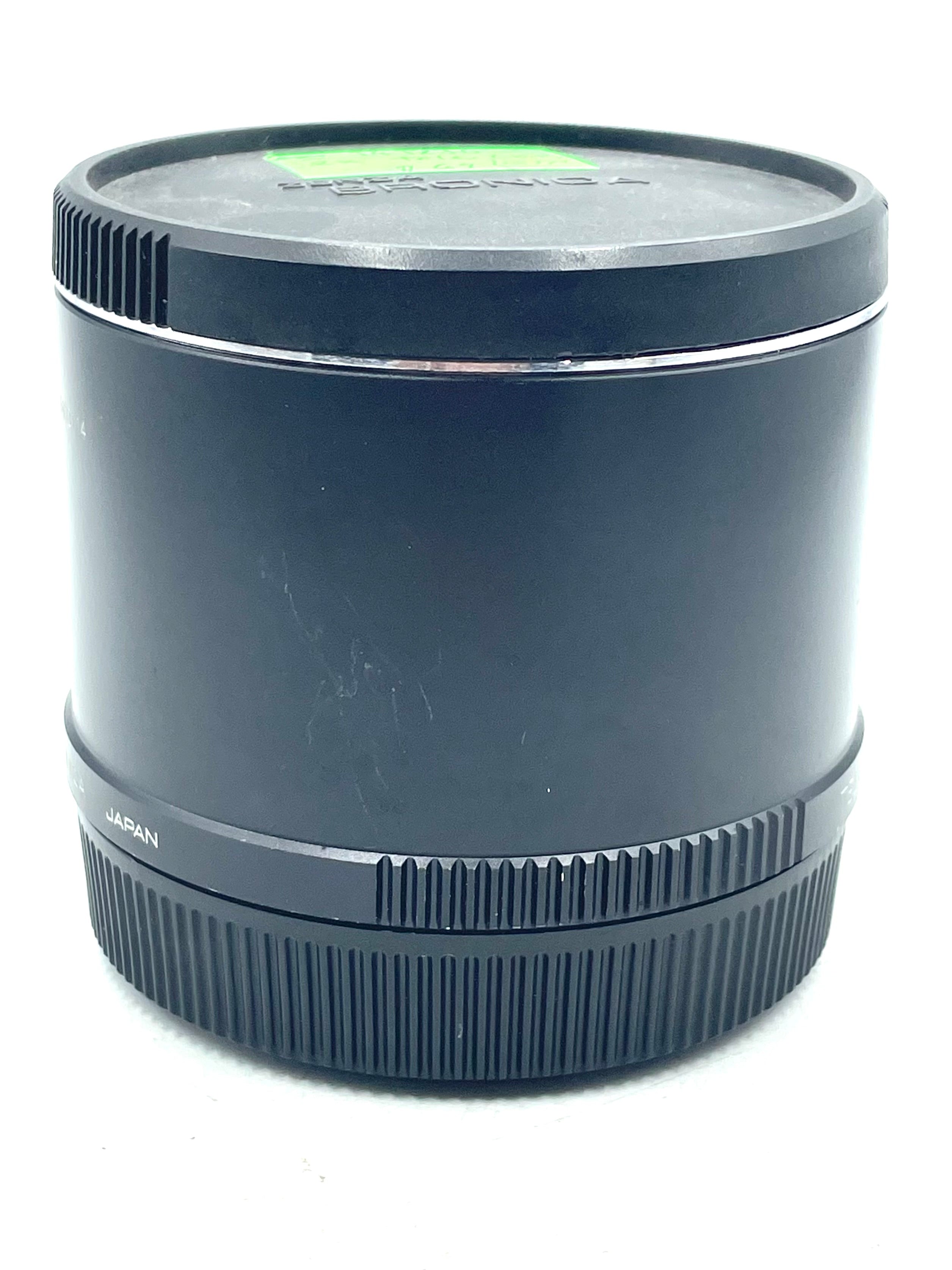 Used Bronica 2X Teleconverter W/ Front and rear caps