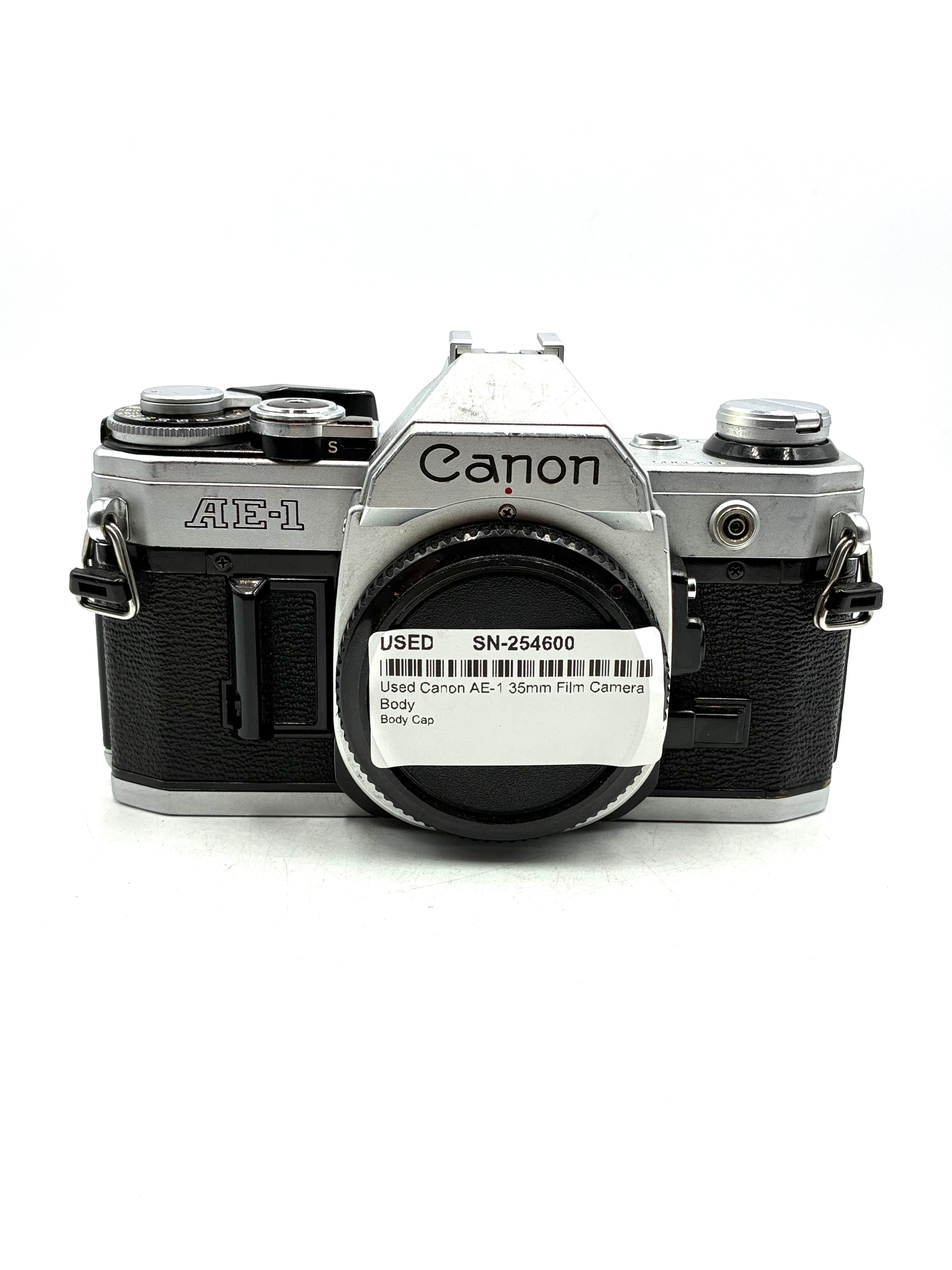 Used Canon AE-1 35mm Film Camera Body