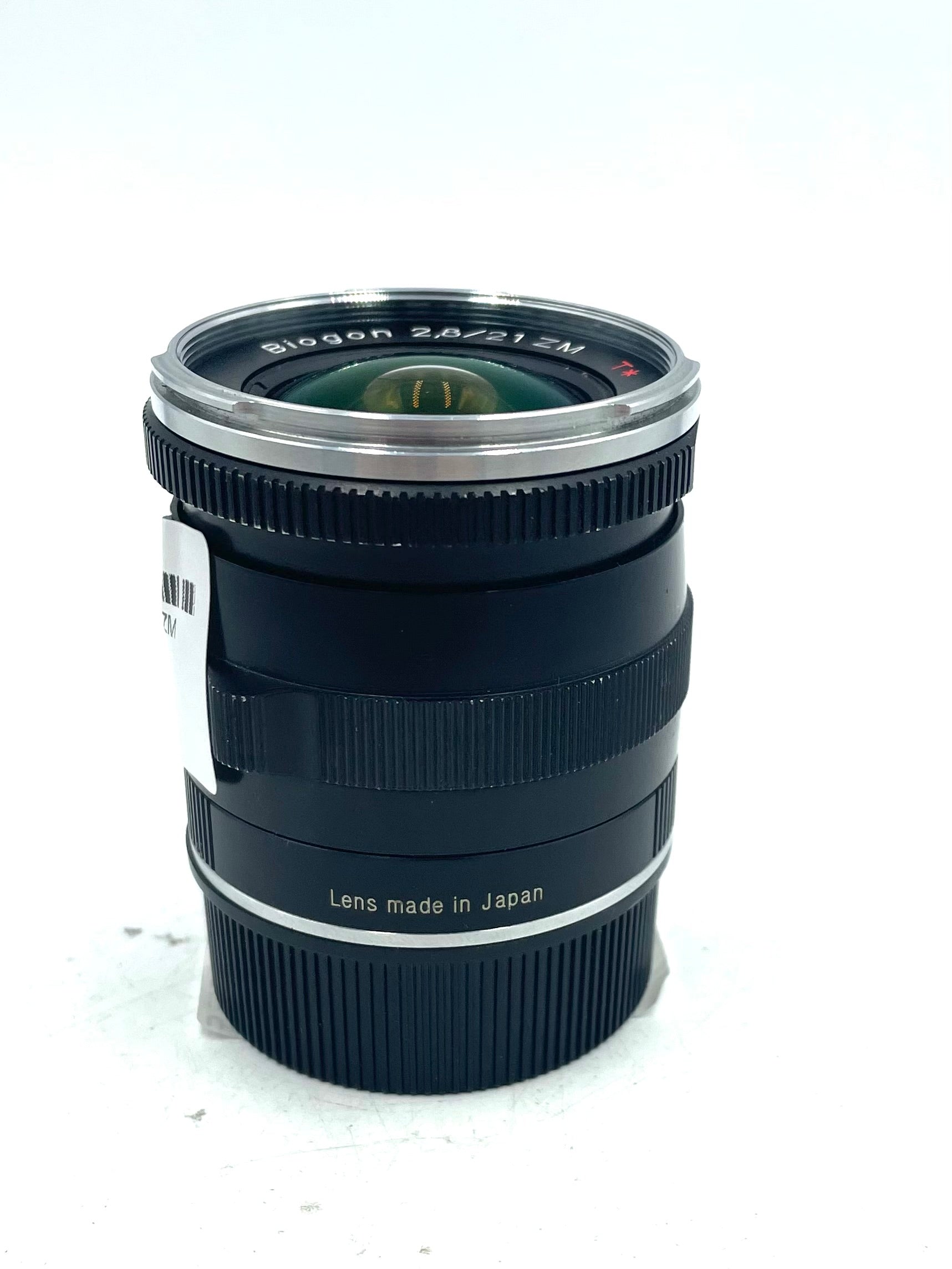 Used Zeiss 21mm f2.8 Biogon T* ZM Lens Leica M Mount