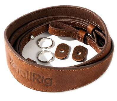 SmallRig Universal Leather Camera Shoulder Strap Brown 5209
