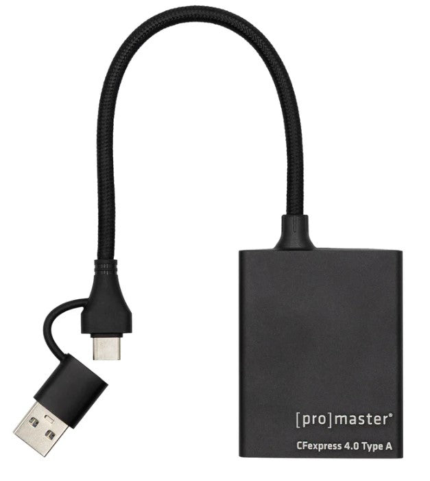 Promaster 84498 CFexpress Type A Card Reader - USB-C & USB-A