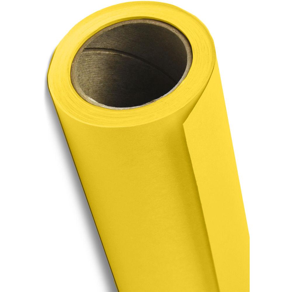 Savage 107" x 36' #38 Canary Seamless Background Paper