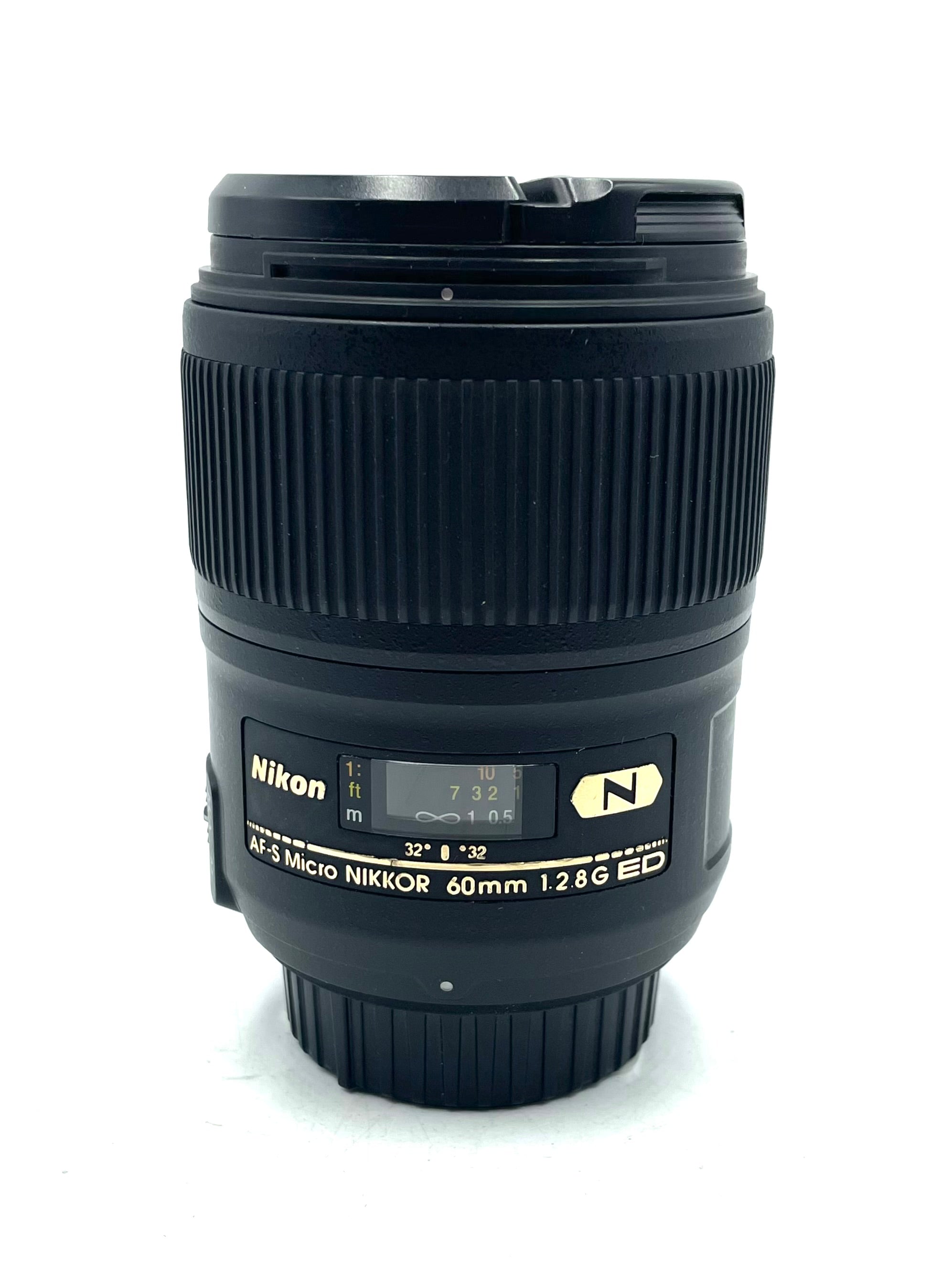 USED Nikon 60mm f2.8 AF-S Micro G ED Lens