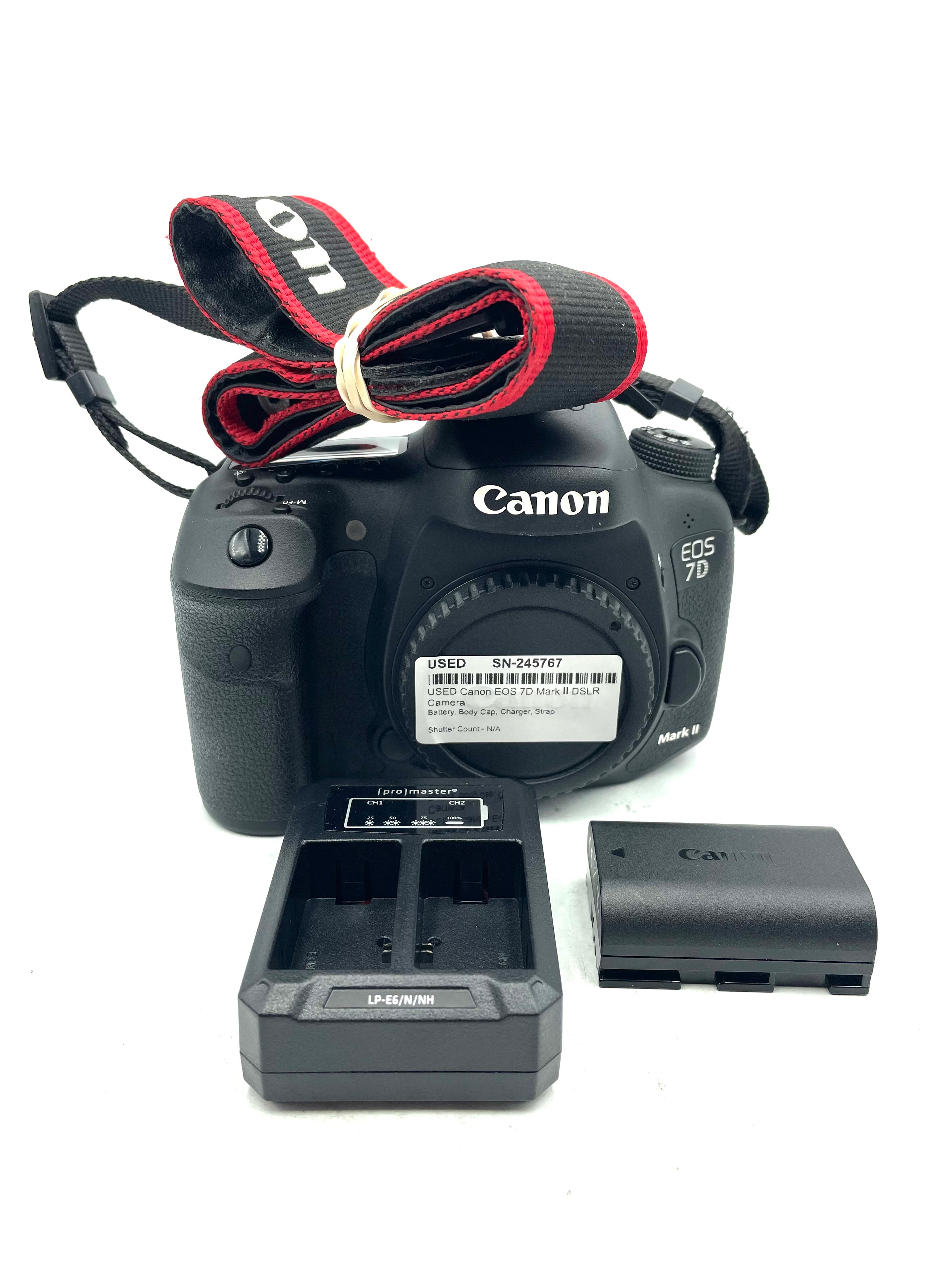 USED Canon EOS 7D Mark II DSLR Camera
