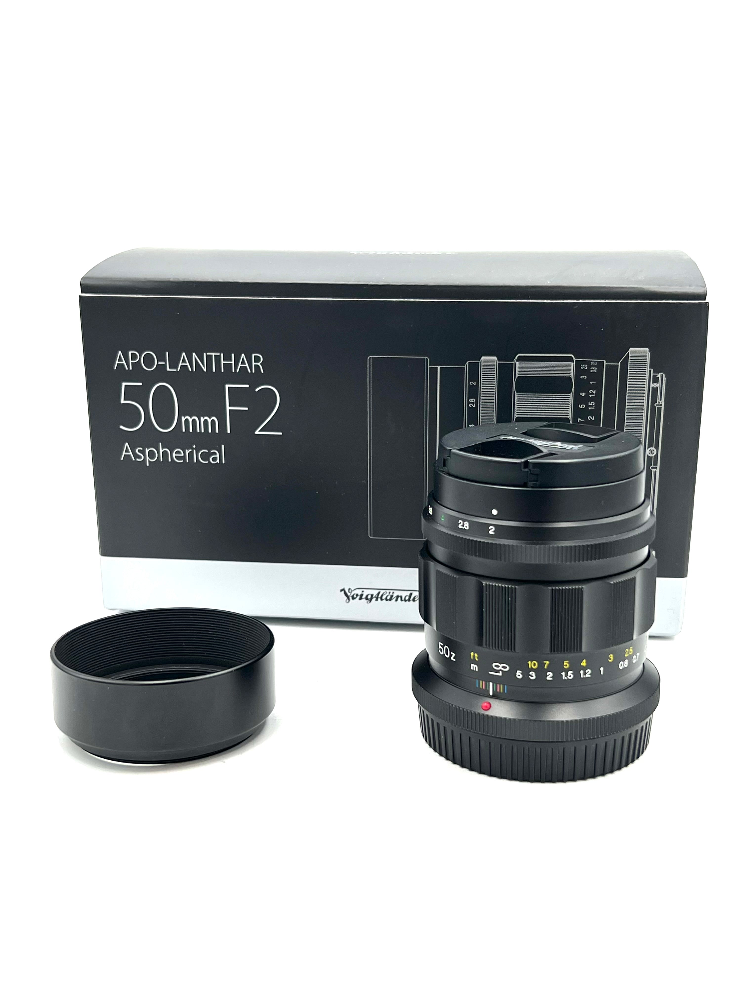 Used Voigtlander APO-LANTHAR 50mm f/2 Aspherical Version Lens (Nikon Z Mount)