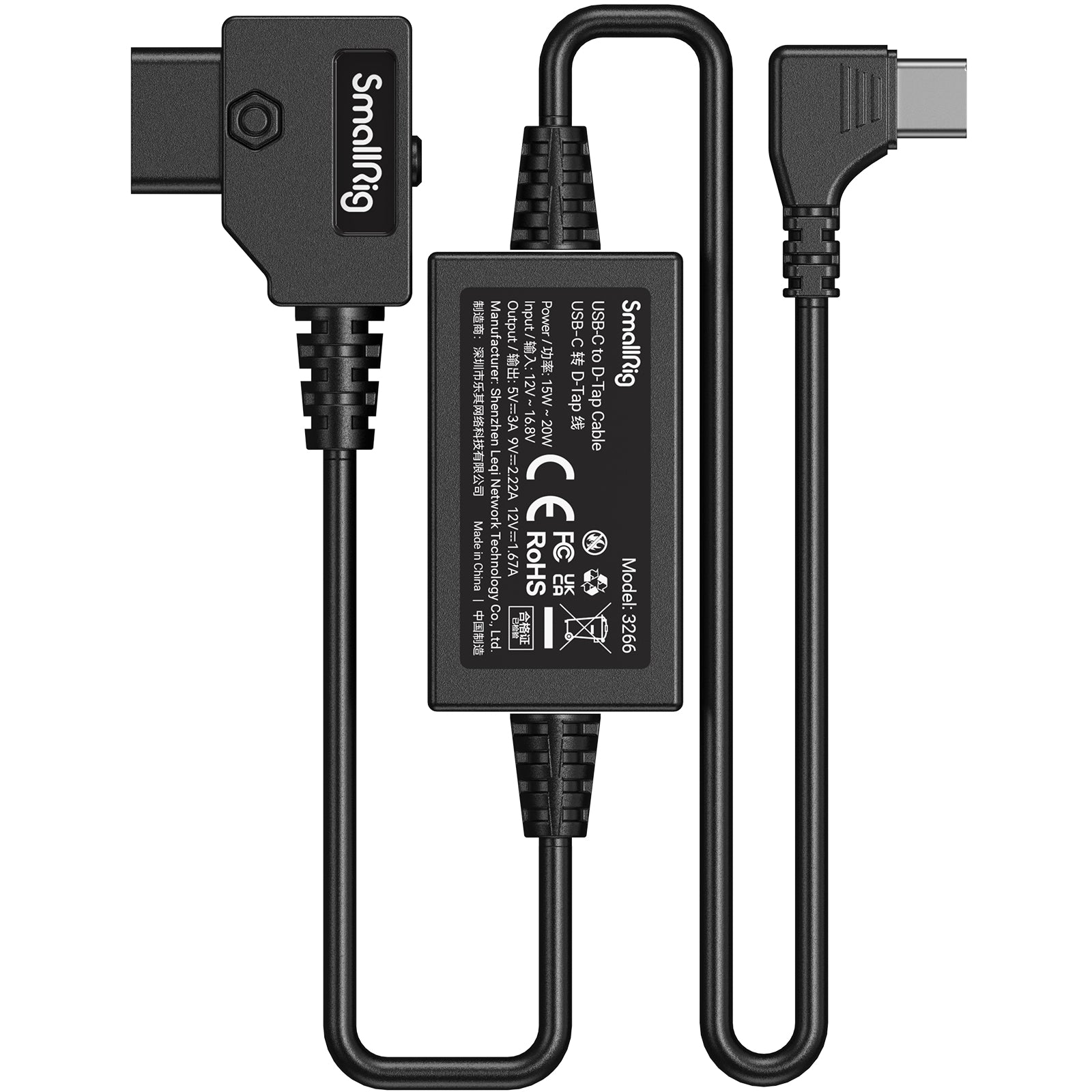 SmallRig USB-C to D-Tap Cable 3266