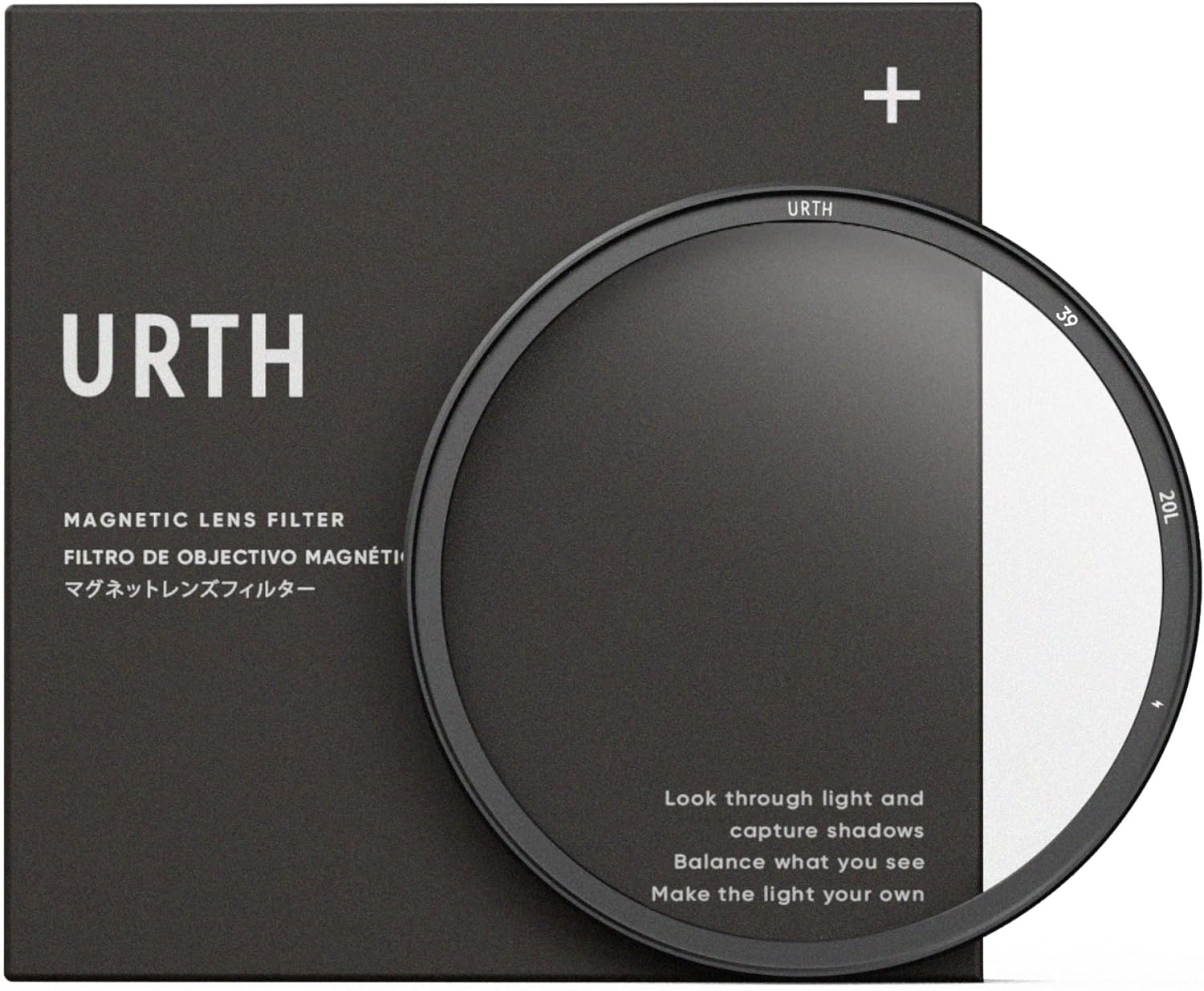 Urth Magnetic Ethereal Black Mist Filter Plus+ (82mm, Grade 1/4)